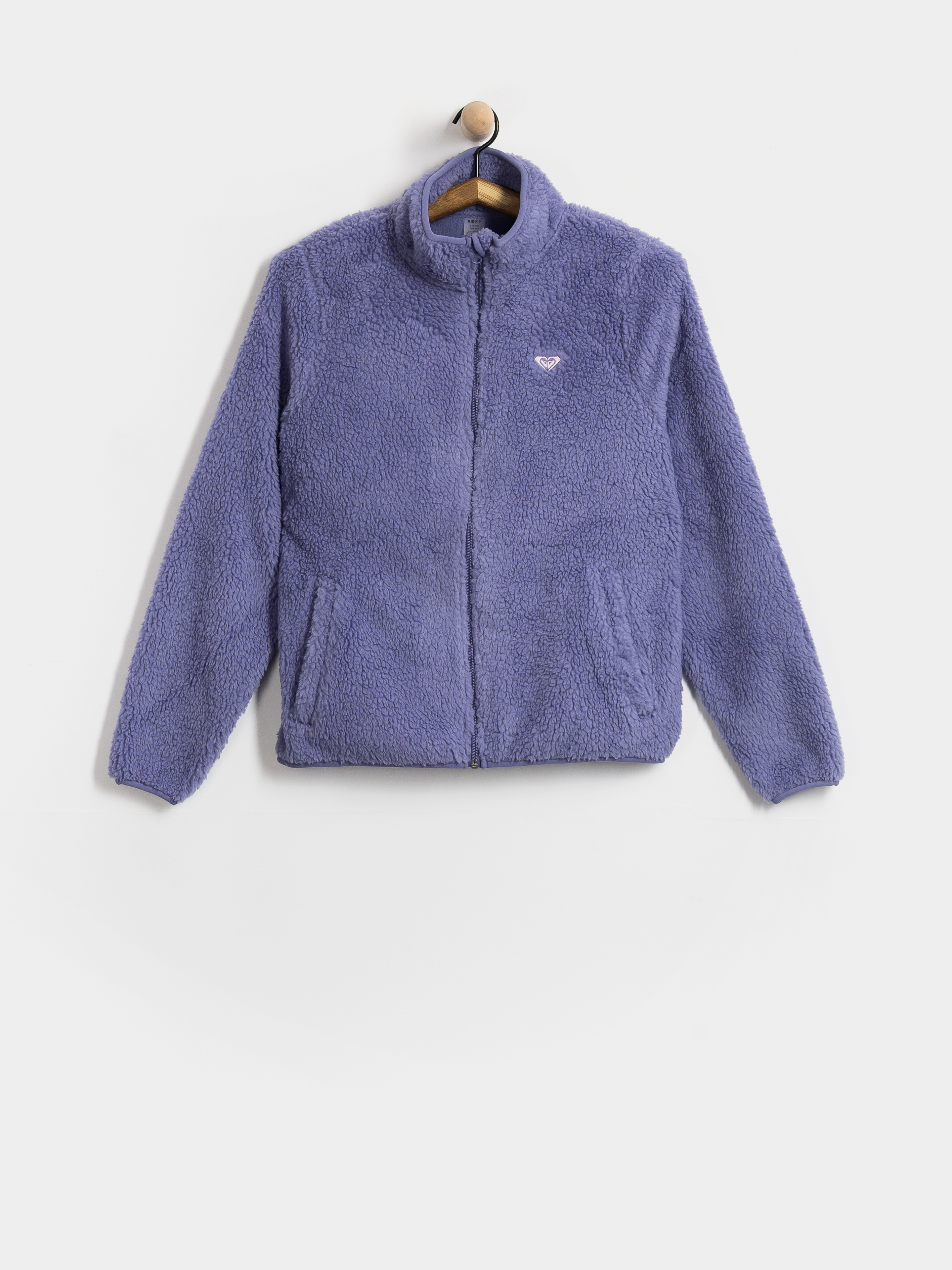 Pentru femei Hanorac din fleece Roxy Waves Of Warmth Zippered (twilight purple)