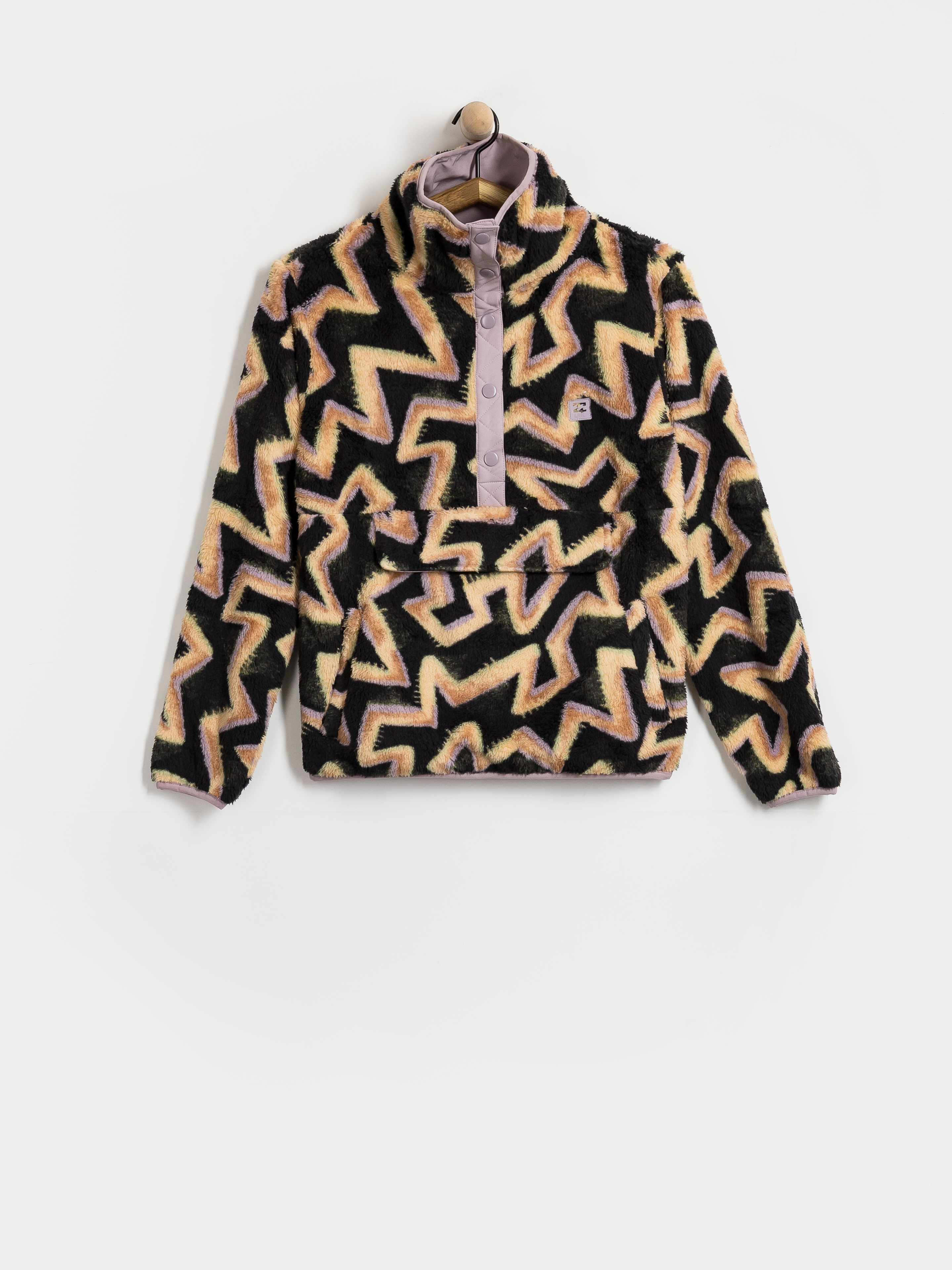 Pentru femei Hanorac din fleece Billabong Switchback Pullover (black sands)