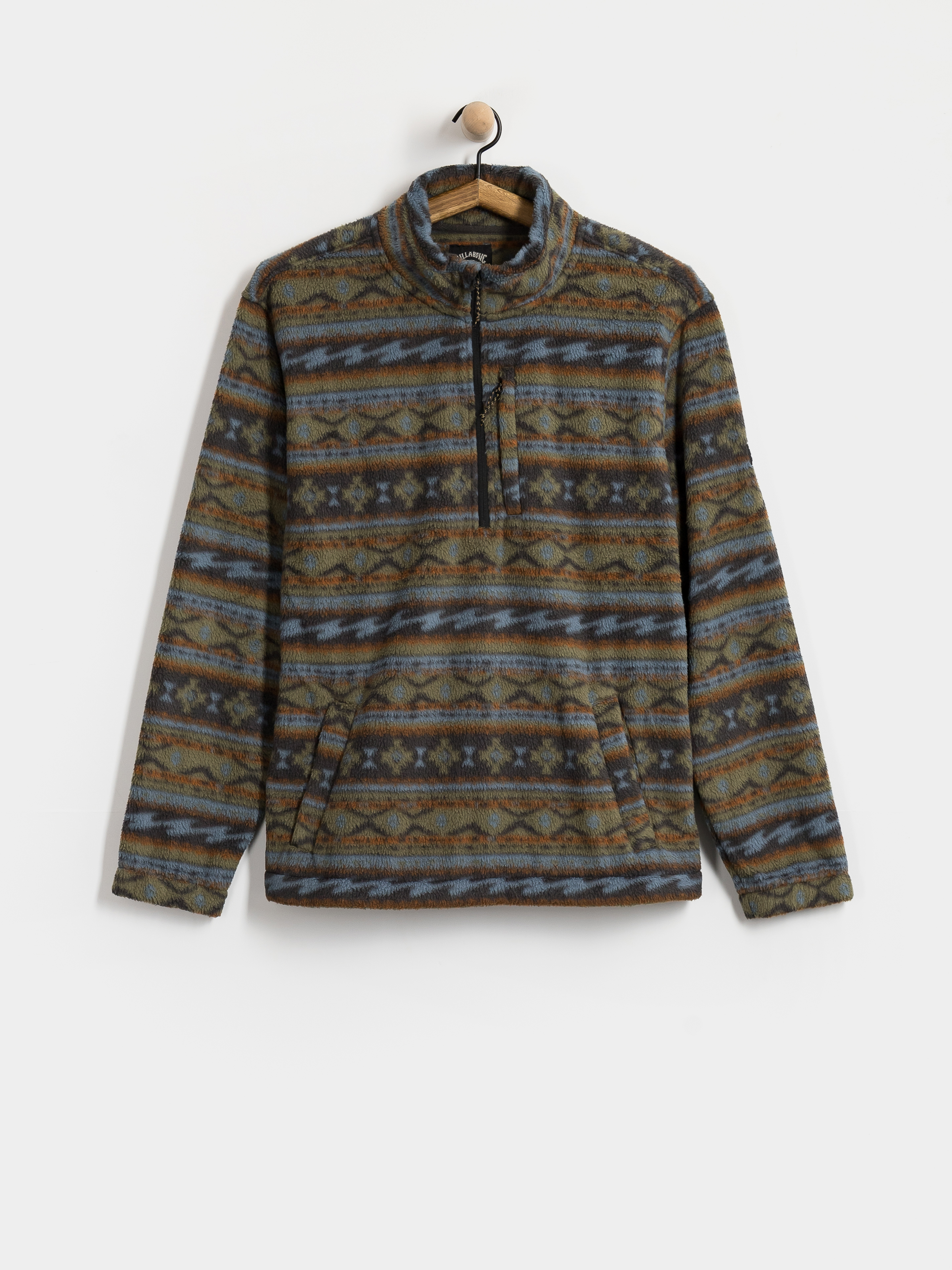 Hanorac din fleece Billabong Boundary Mock Neck