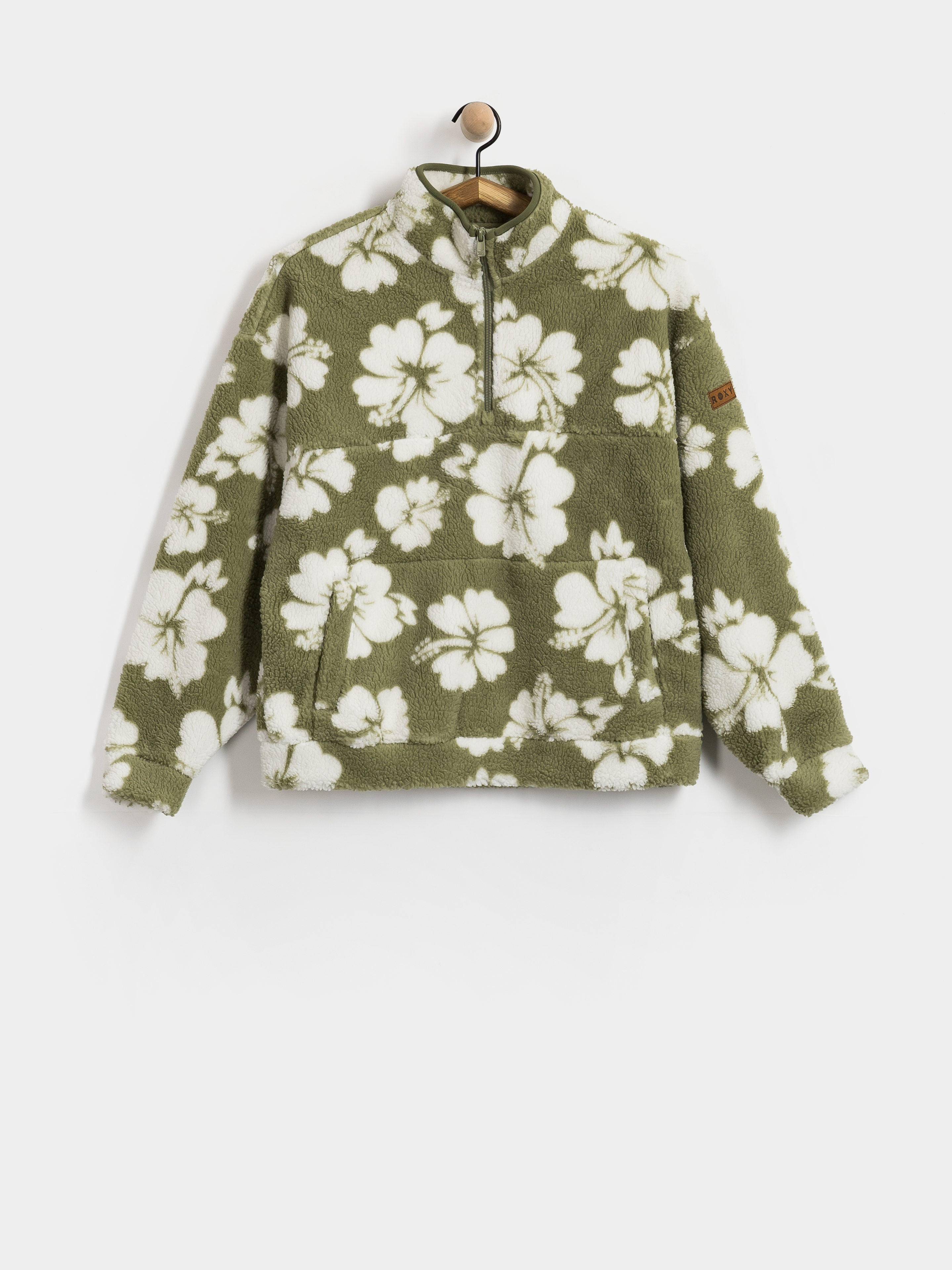 Hanorac din fleece Roxy Jive Talking Bonded Wmn