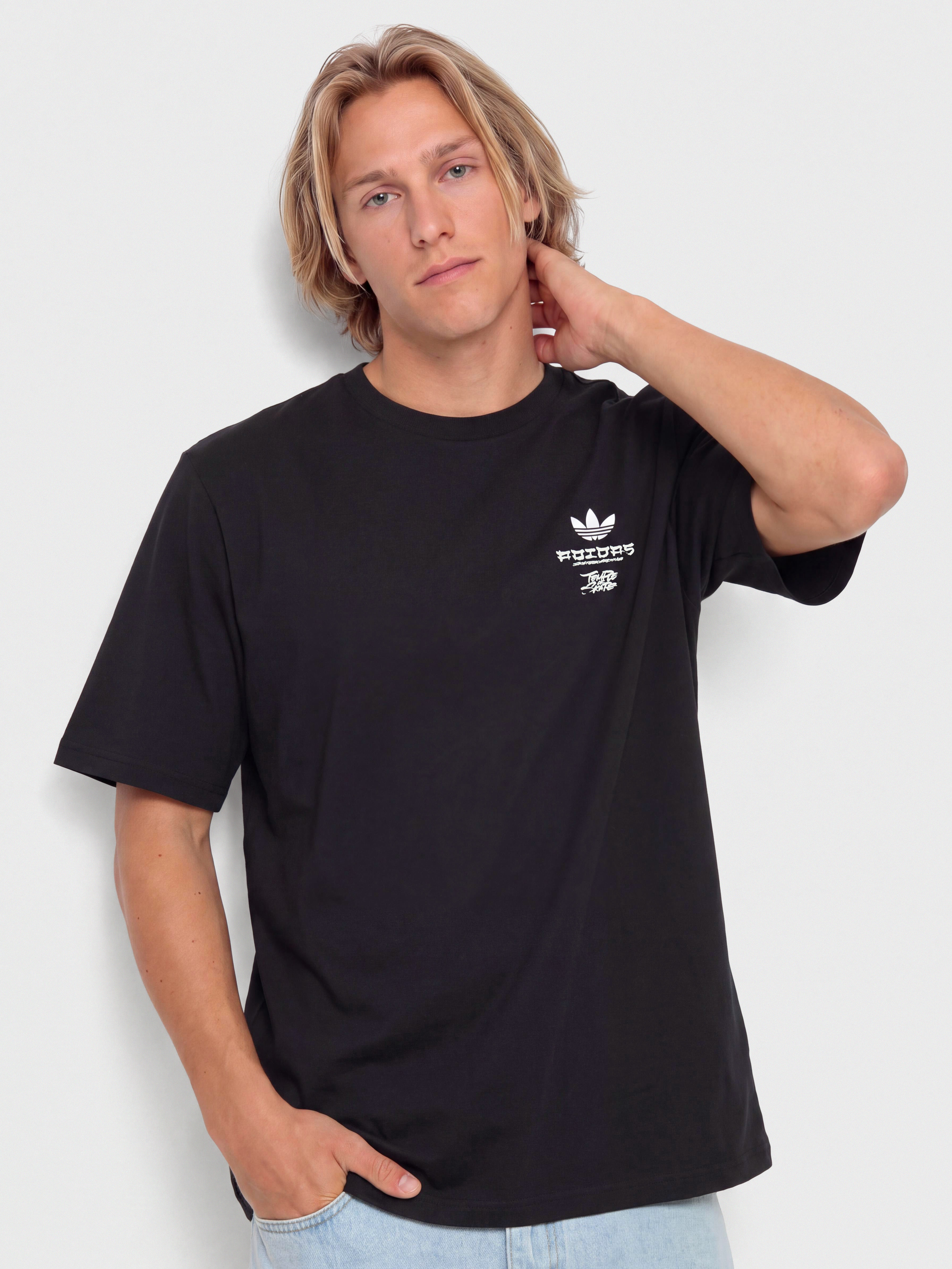 Tricou adidas Tos Crane (black/white)