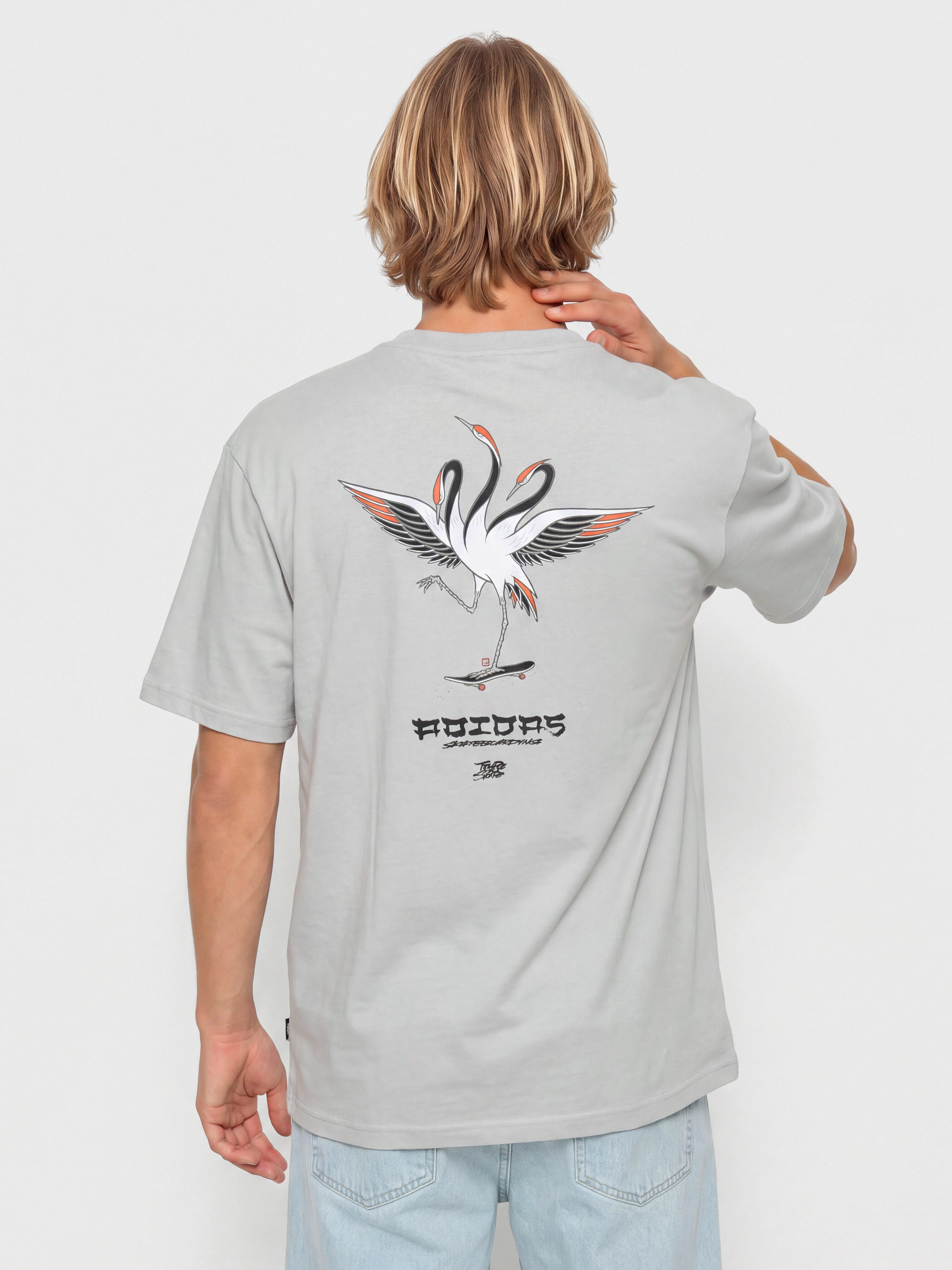 Tricou adidas Tos Crane (lgsogr/black)