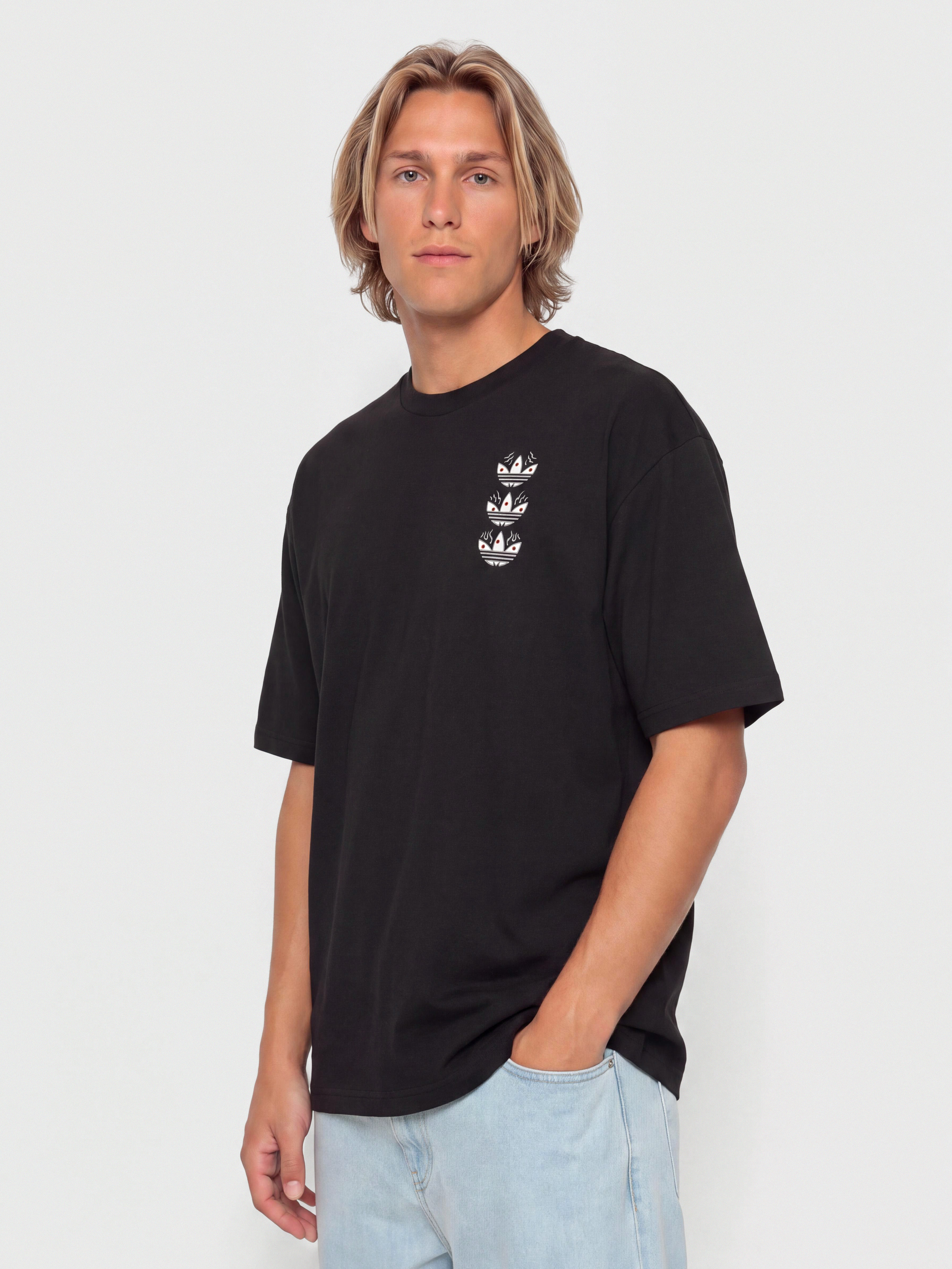 Tricou adidas Tos Curb (black/multco)