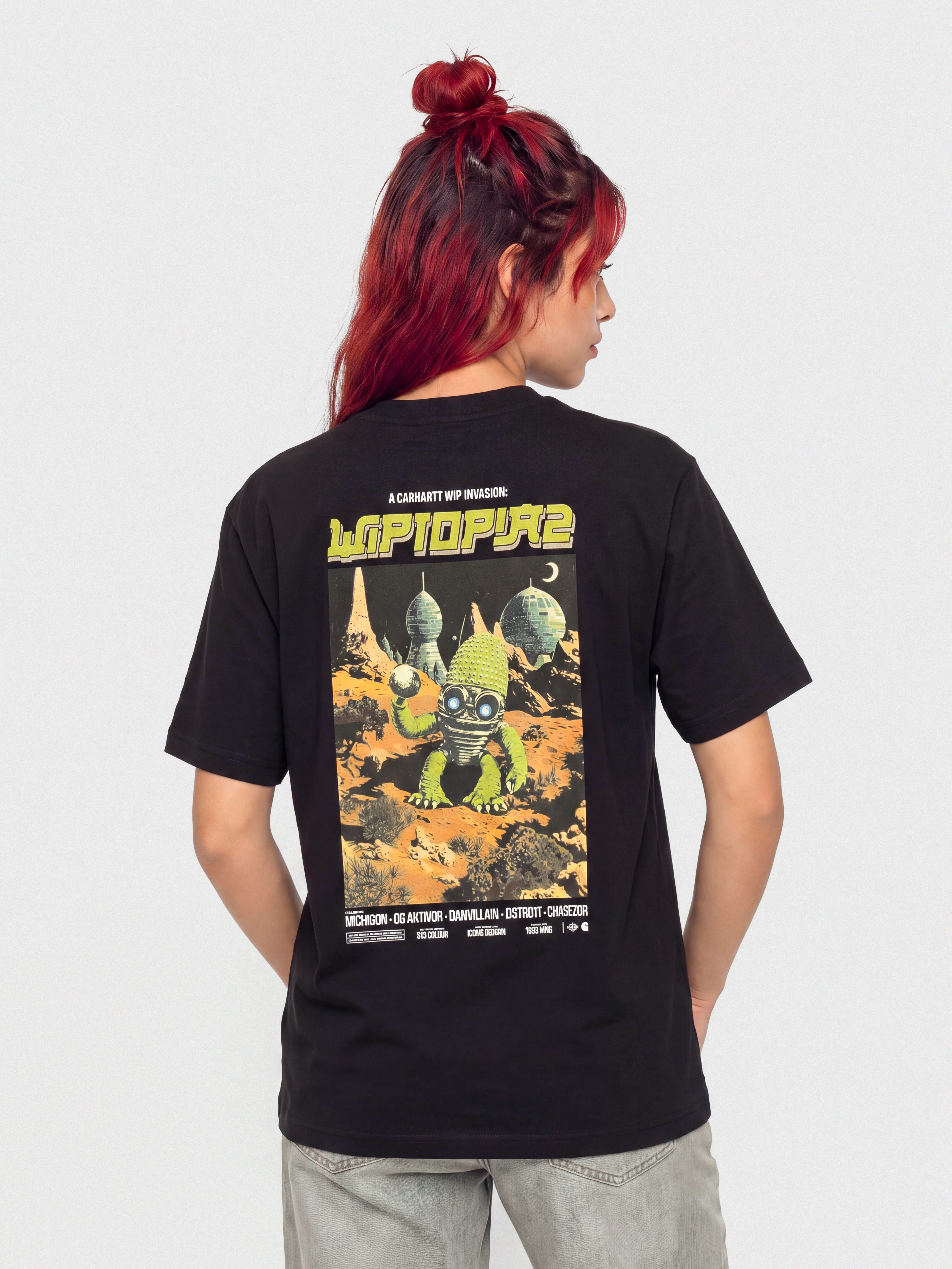 Tricou Carhartt WIP Wiptopia II Wmn (black)
