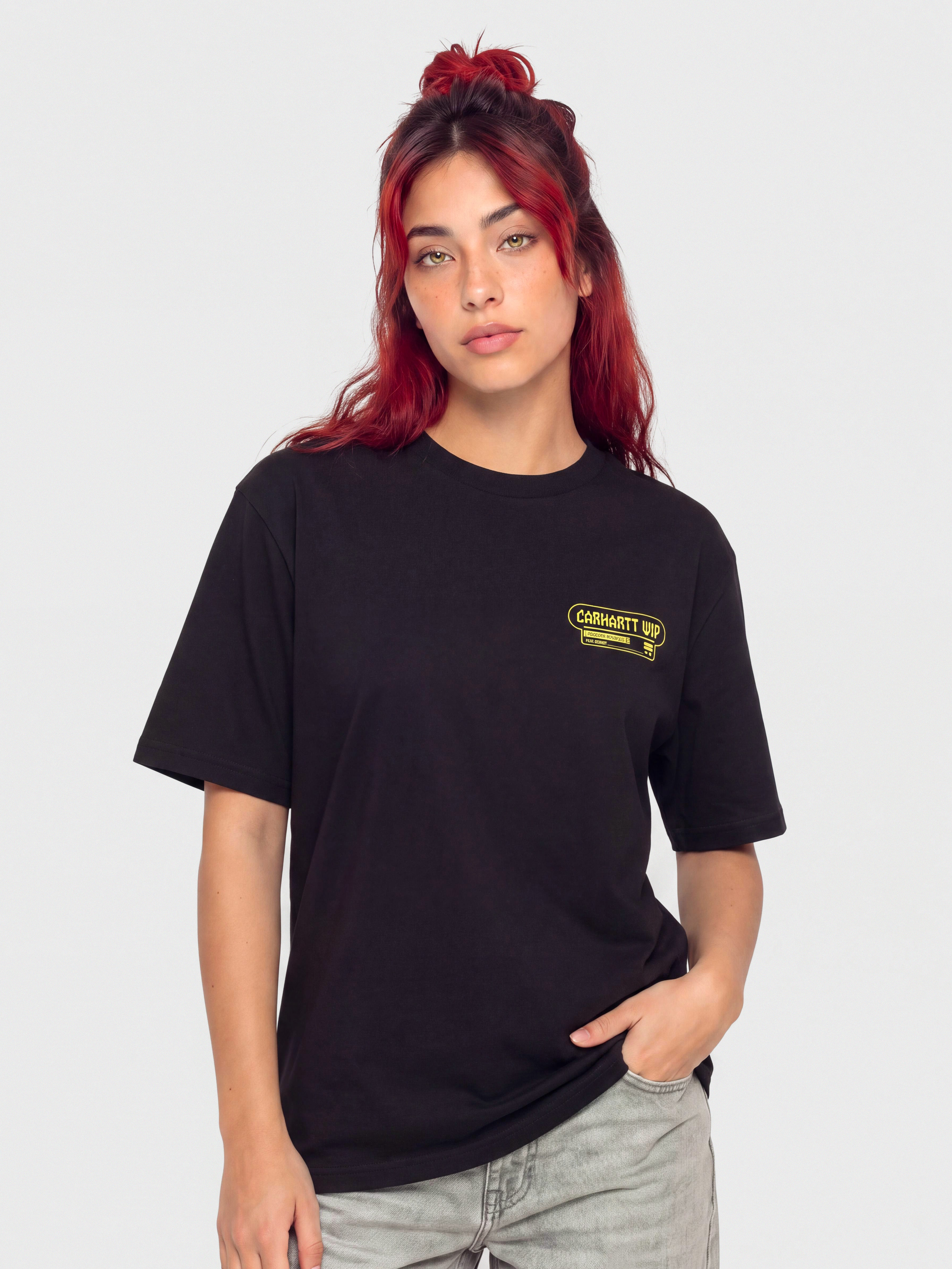 Tricou Carhartt WIP Wiptopia II Wmn (black)