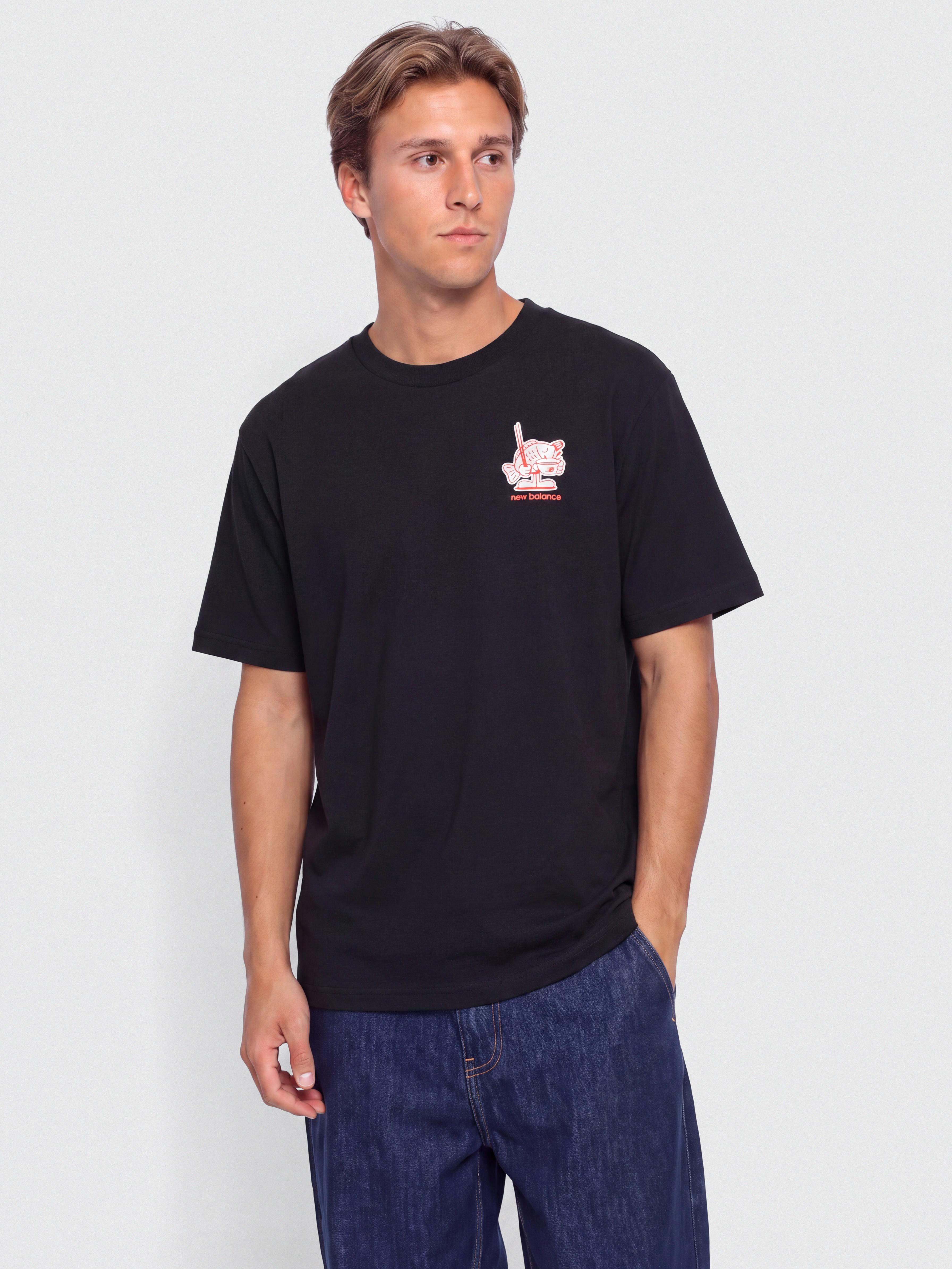 Tricou New Balance Ramen (black)