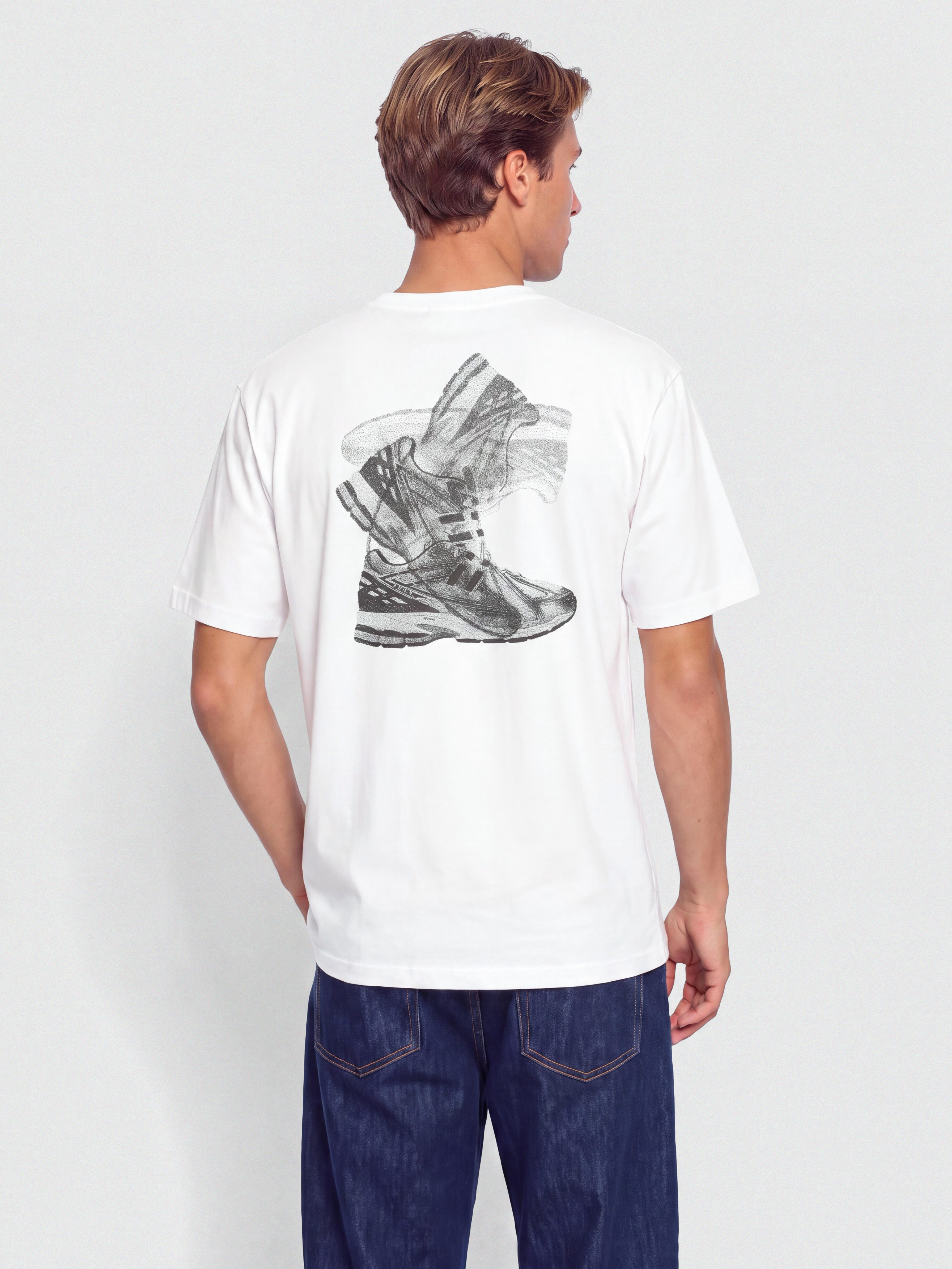 Tricou New Balance Foggy Daze 1906 (white)