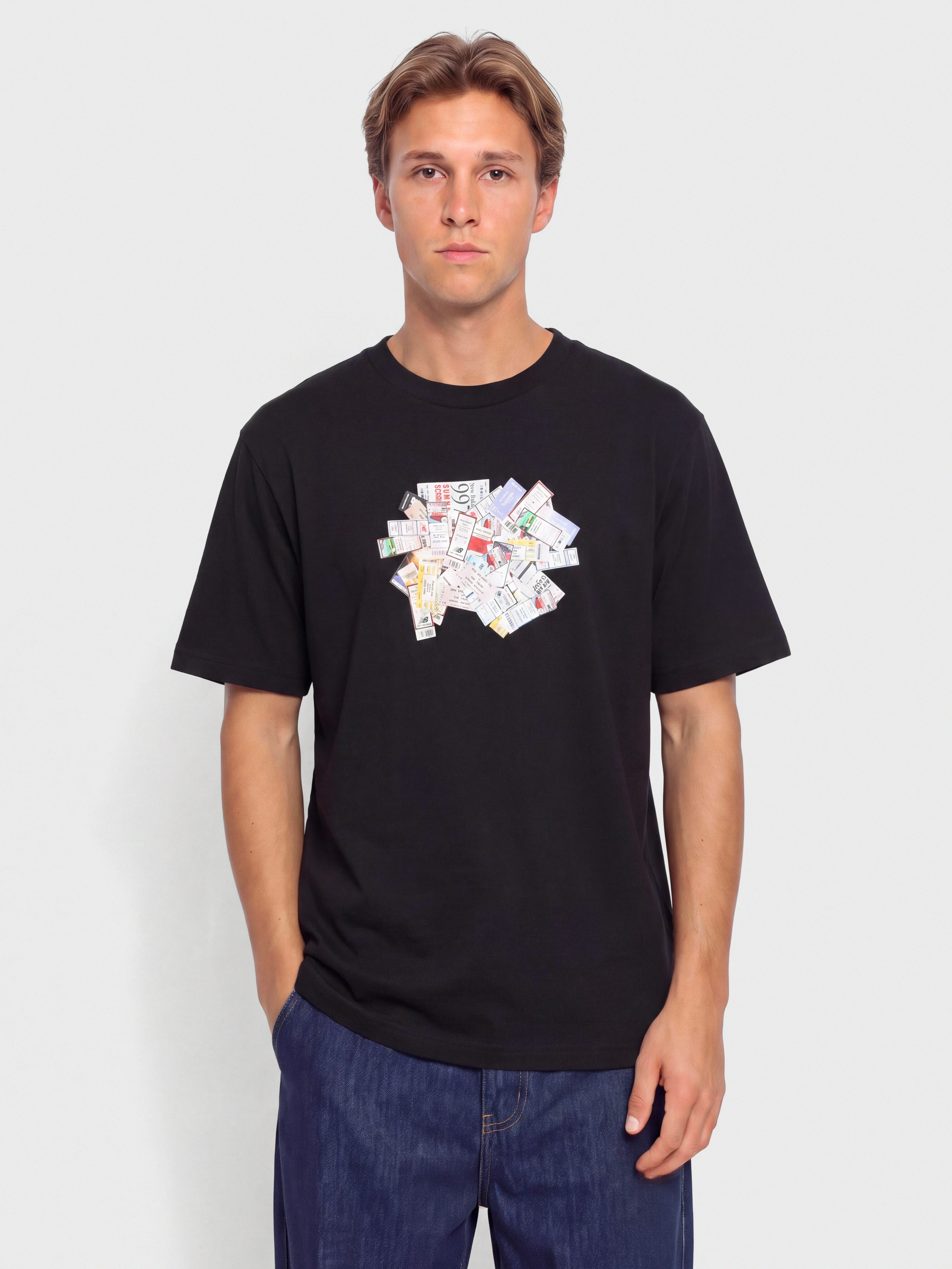 Tricou New Balance Athletics Ticket (black)
