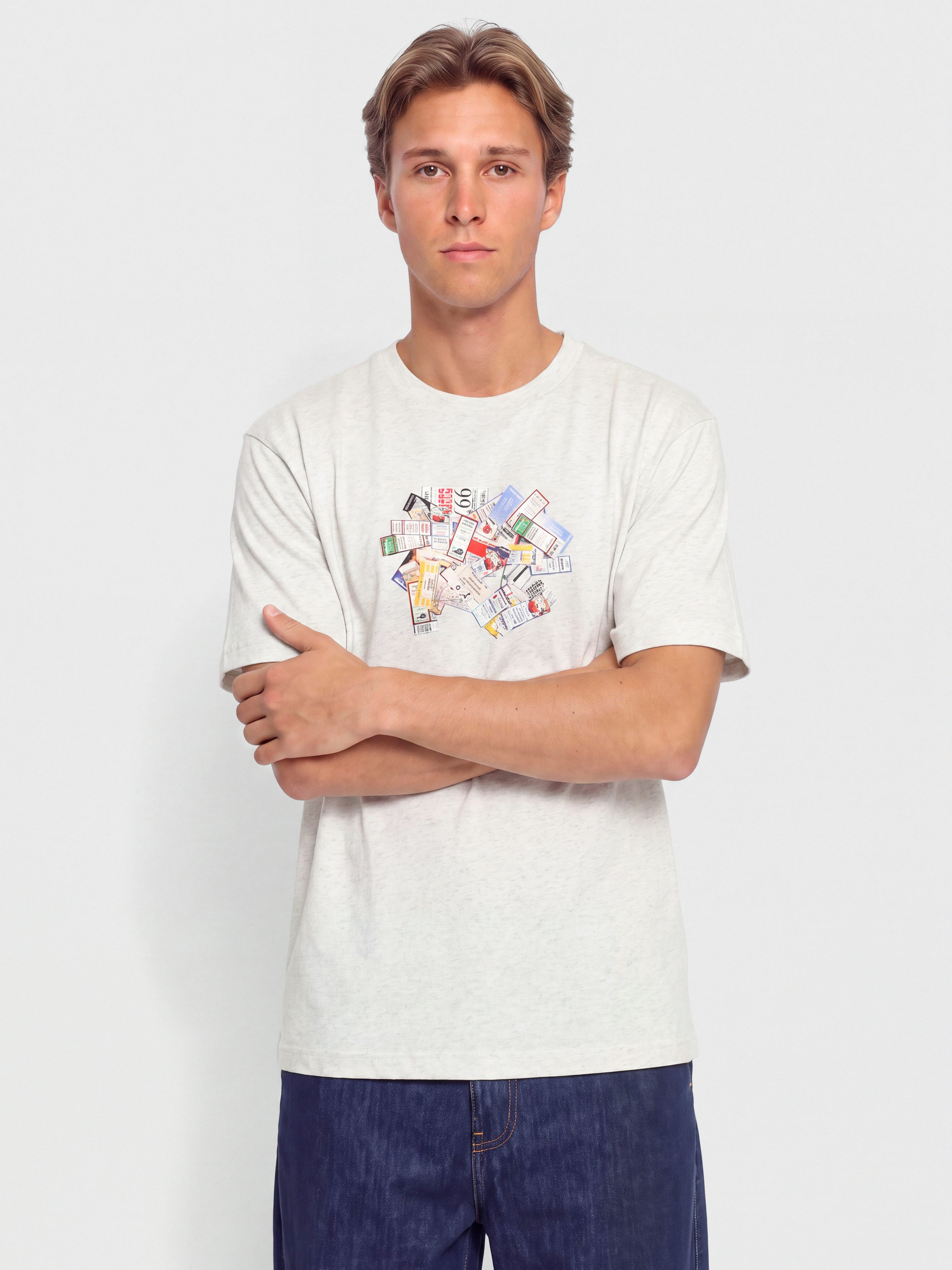 Tricou New Balance Athletics Ticket (grey)