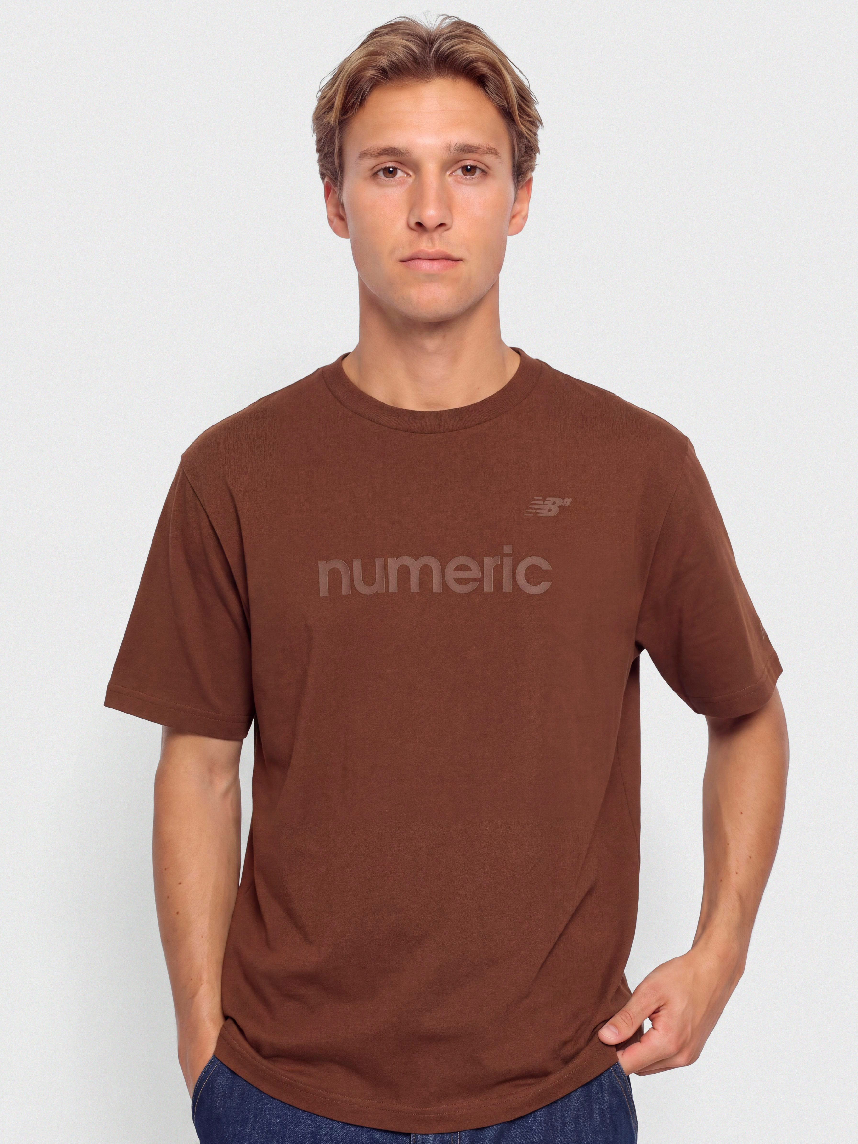 Tricou New Balance Numeric (brown)