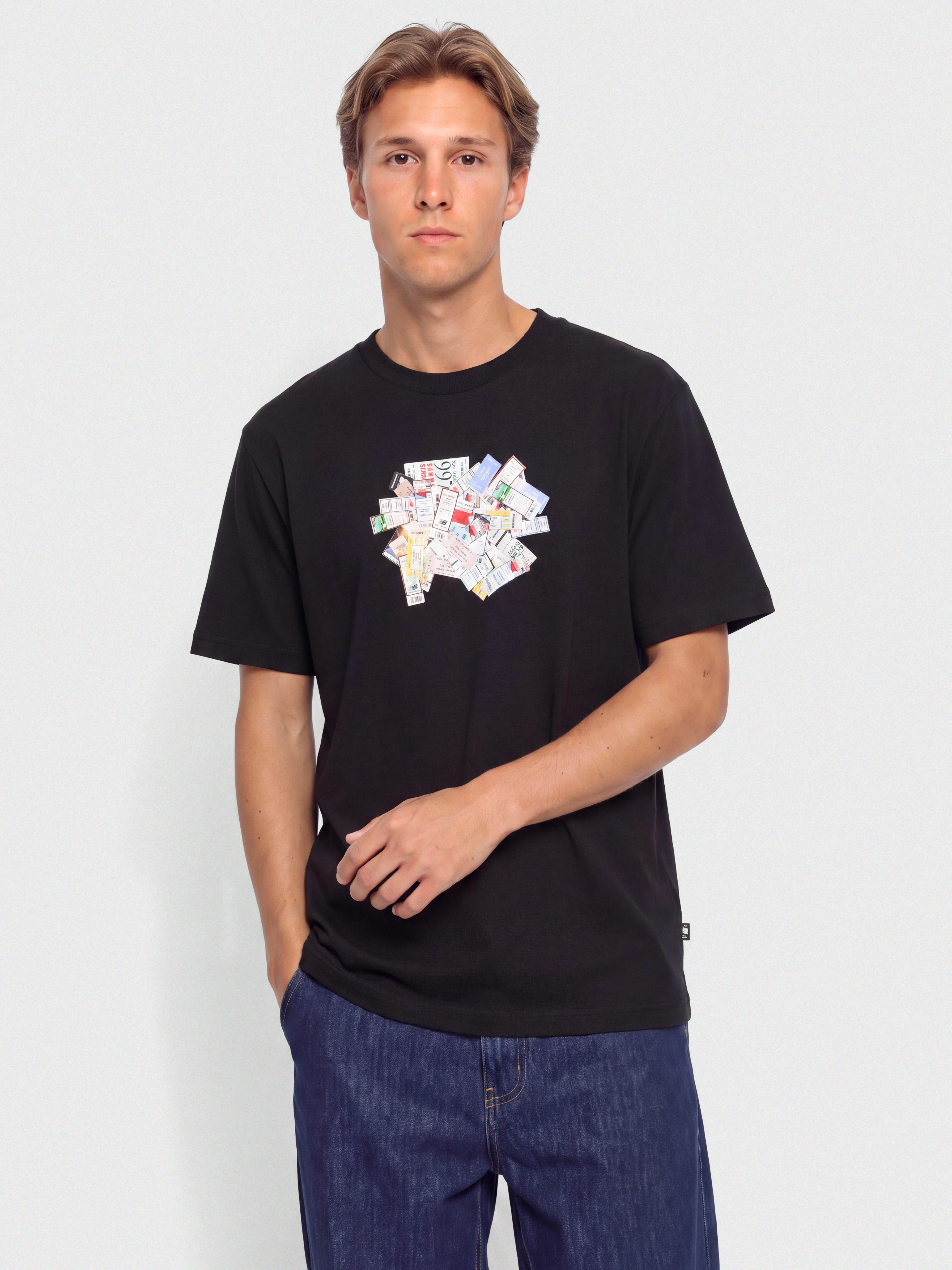 Tricou New Balance Athletics Ticket (black)
