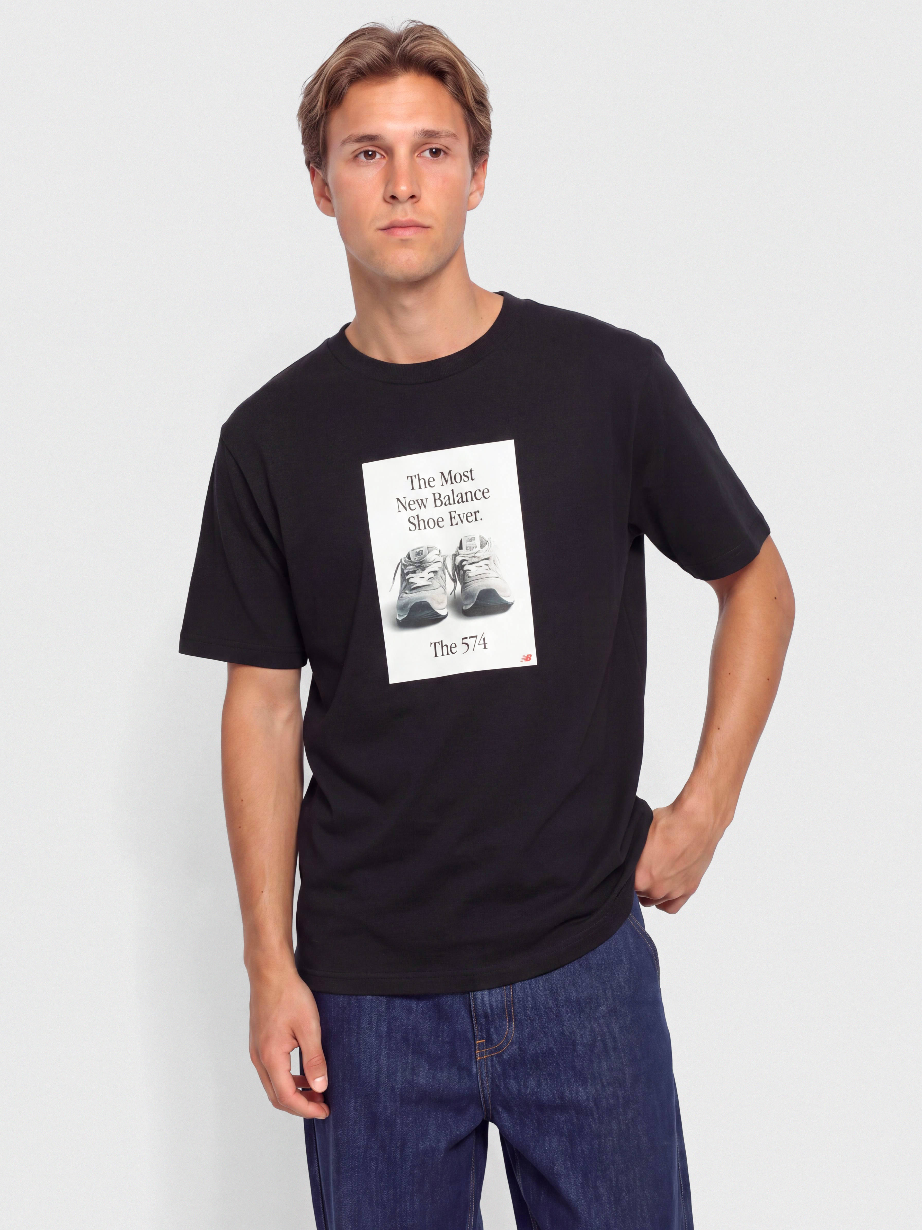 Tricou New Balance 574 Ad (black)