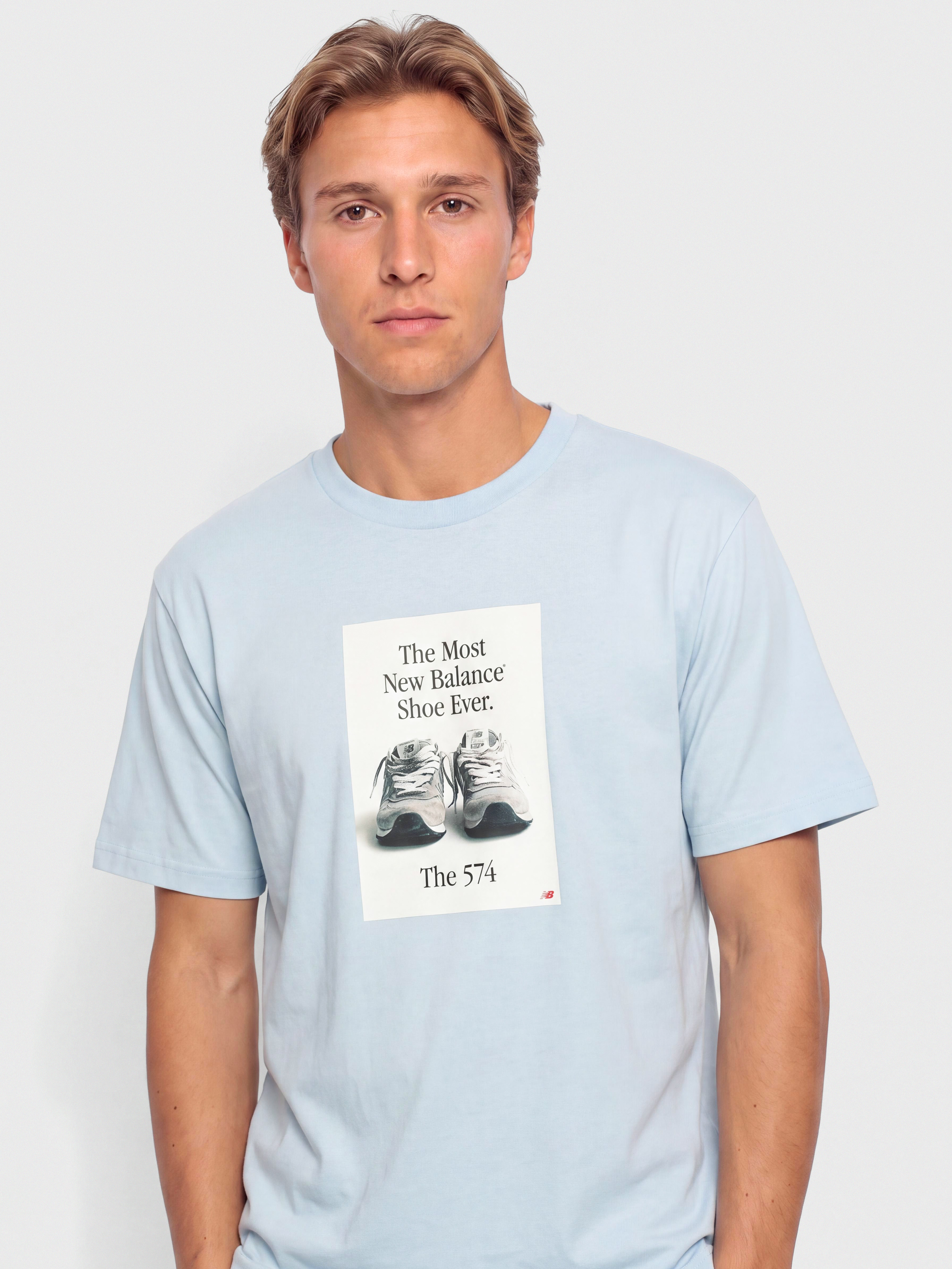 Tricou New Balance 574 Ad (oxford blue)