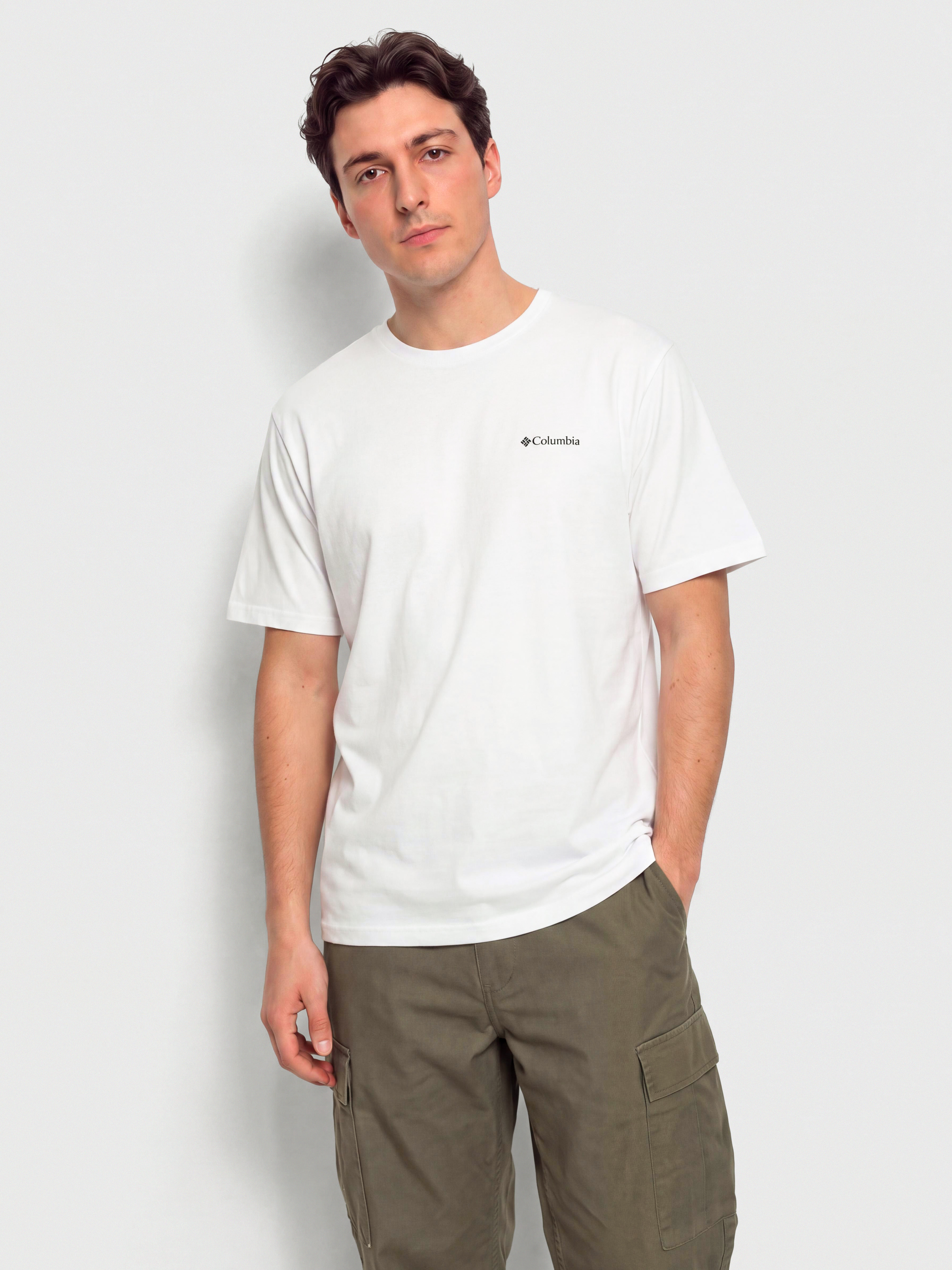 Tricou Columbia CSC Outdoor Back Graphic (white/naturall)