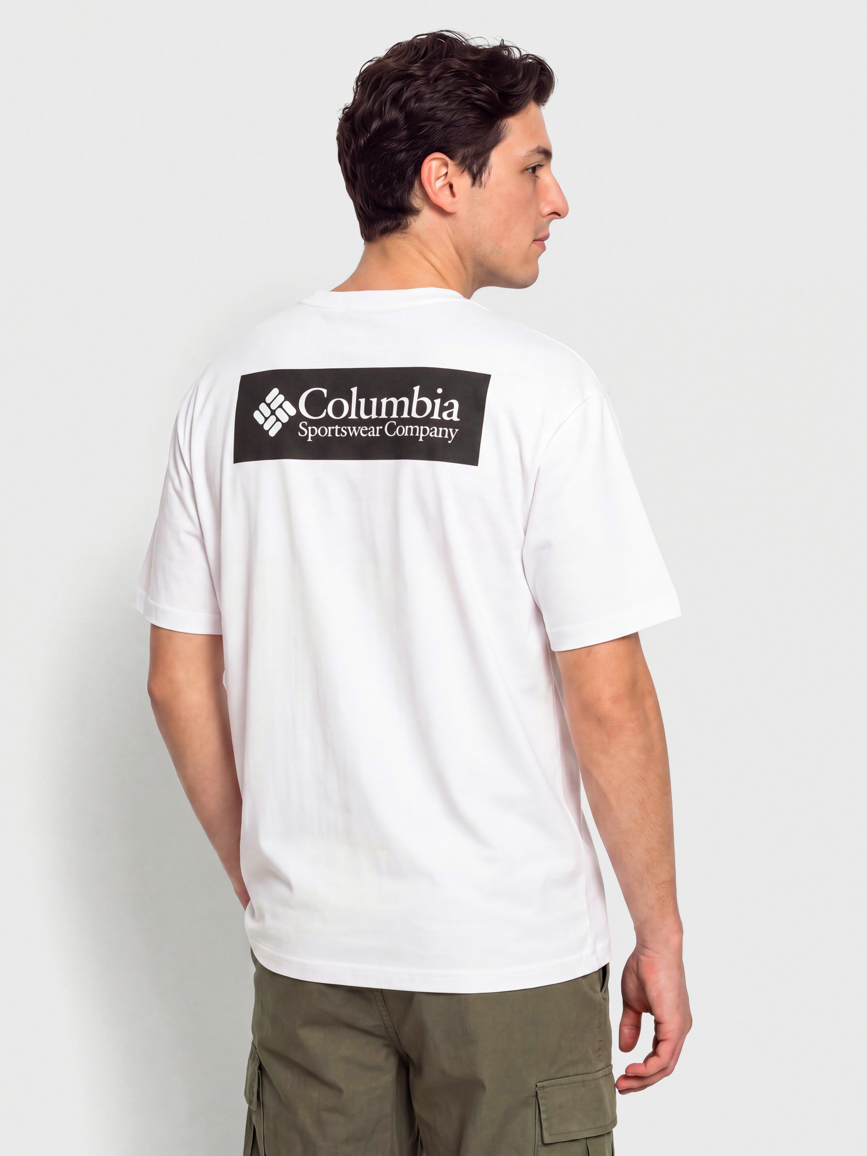 Tricou Columbia CSC Heavyweight Iconic (white/csc box logo)
