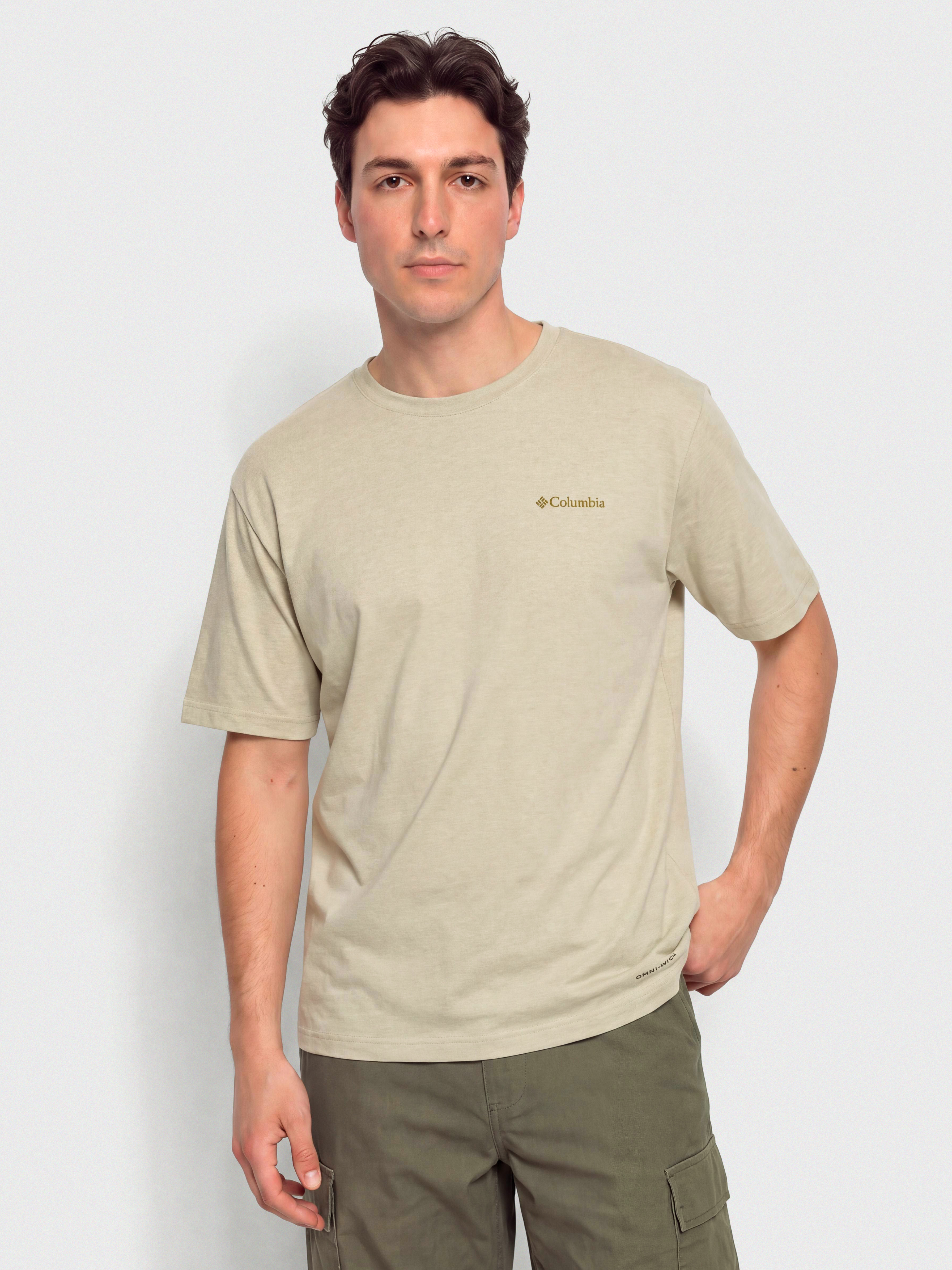 Tricou Columbia Parsons Point (dark stone heat)