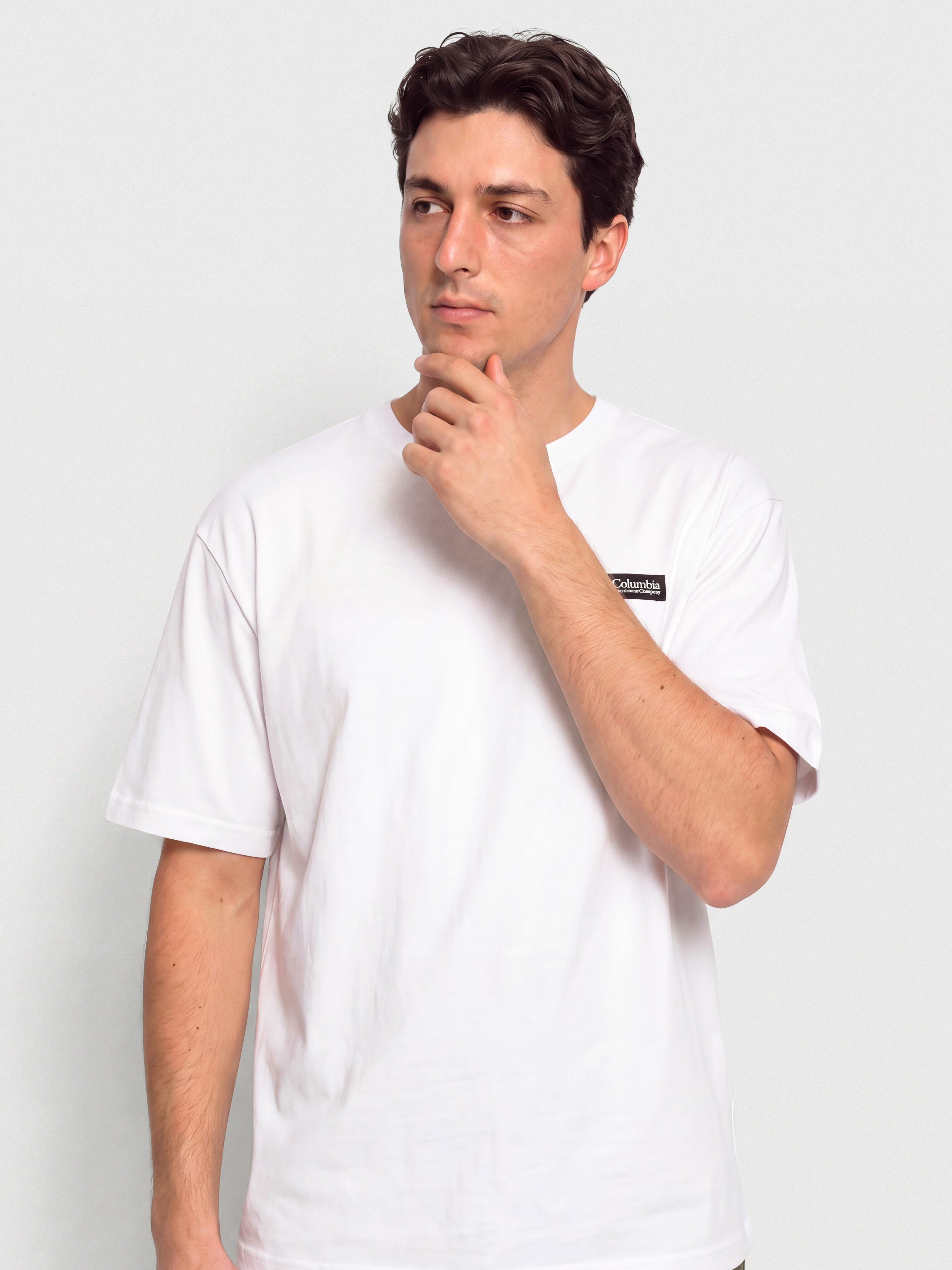 Tricou Columbia CSC Heavyweight Iconic (white/csc box logo)