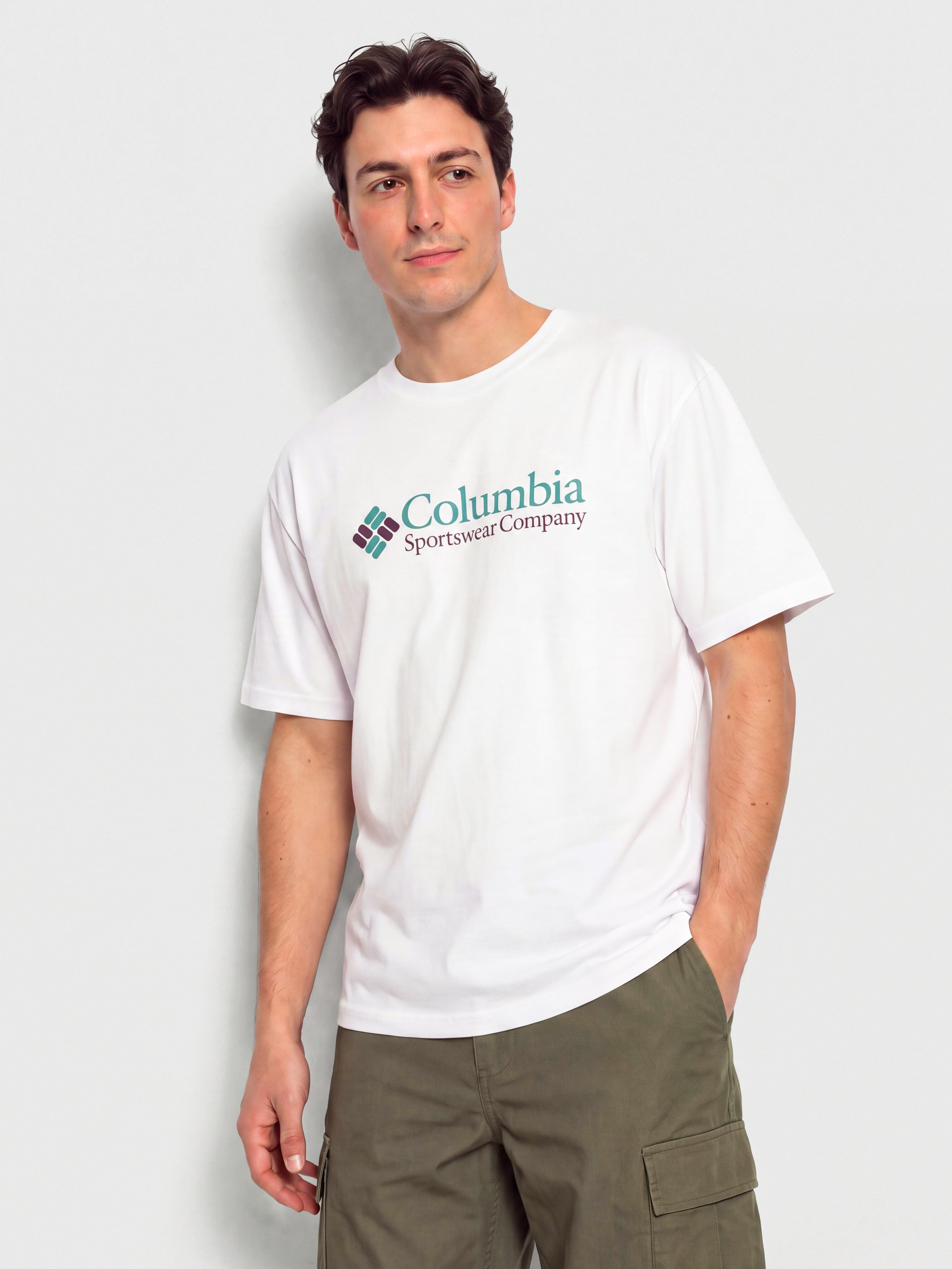 Tricou Columbia CSC Heavyweight Logo (white csc retro)