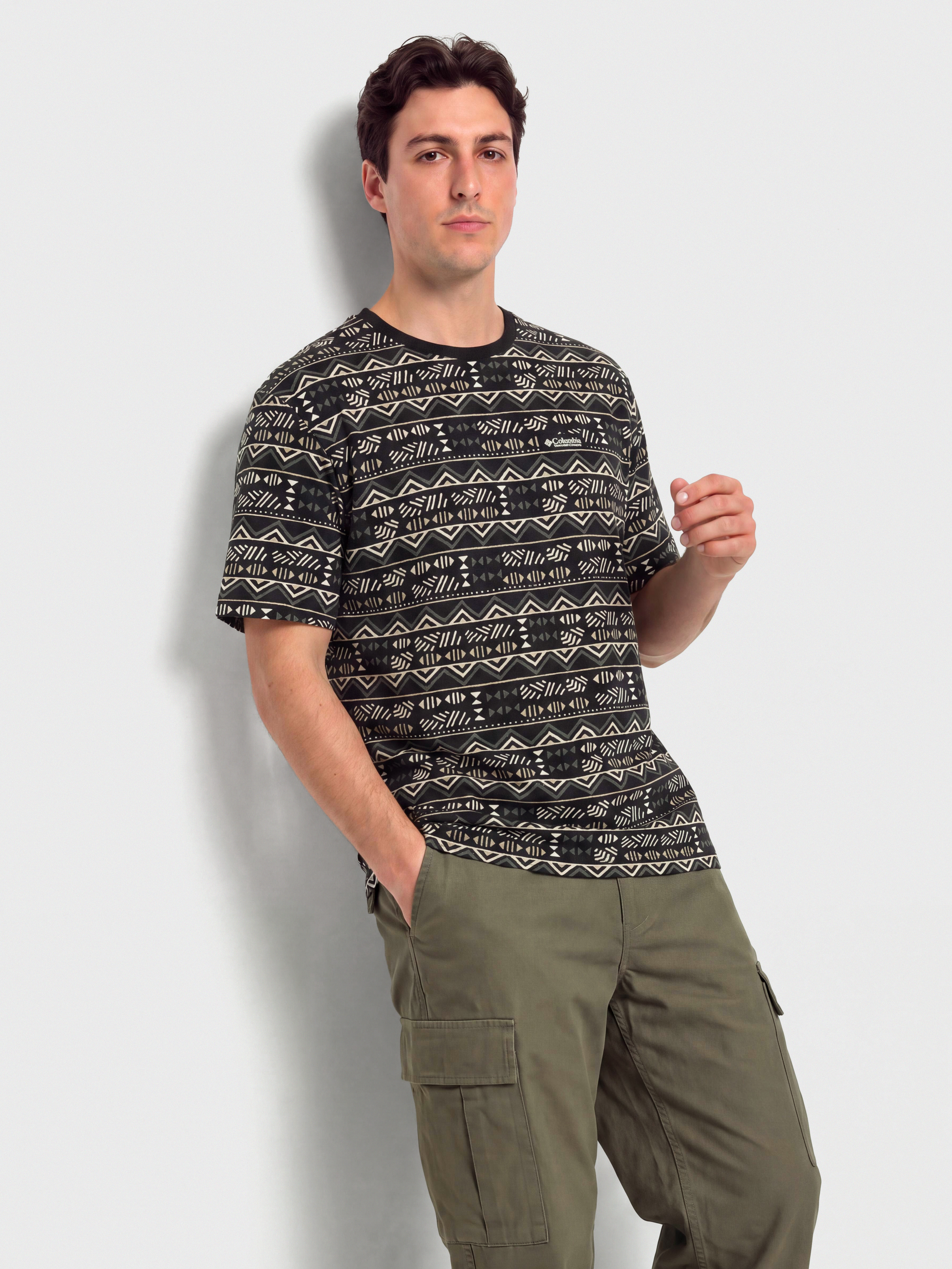 Tricou Columbia CSC Heavyweight Printed (black/horizons)