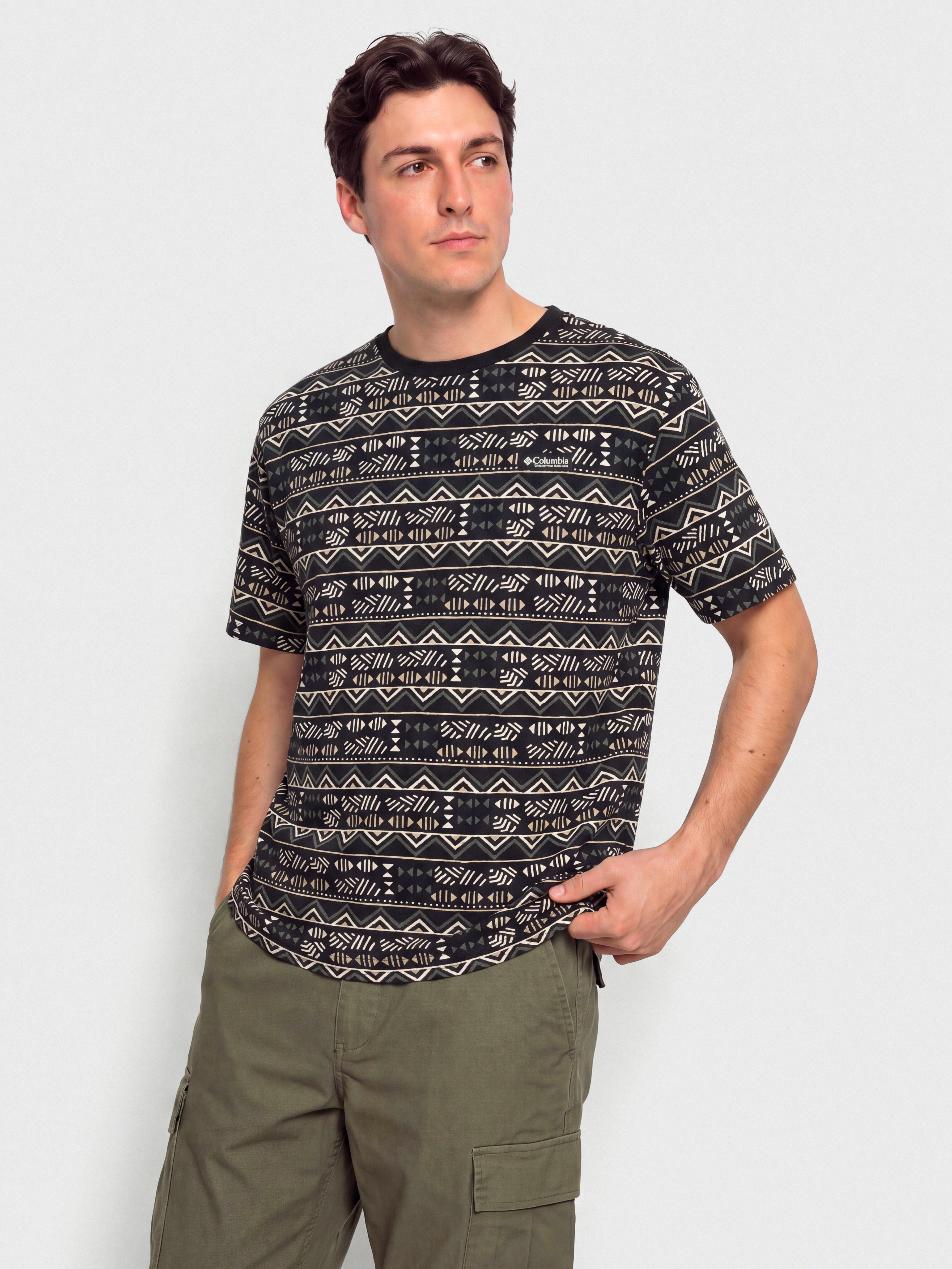 Tricou Columbia CSC Heavyweight Printed (black/horizons)