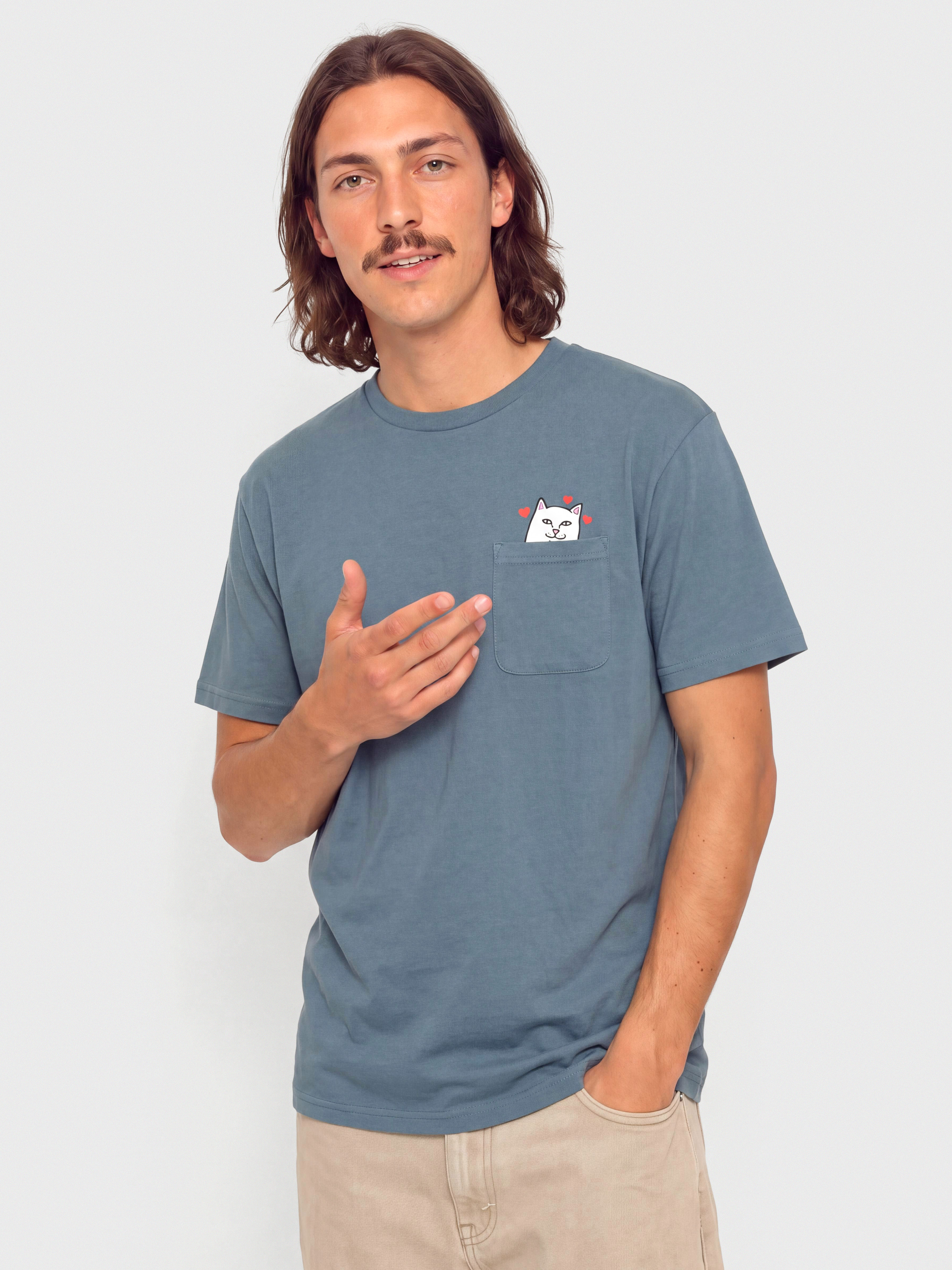 Tricou RipNDip Nermal Loves Pocket