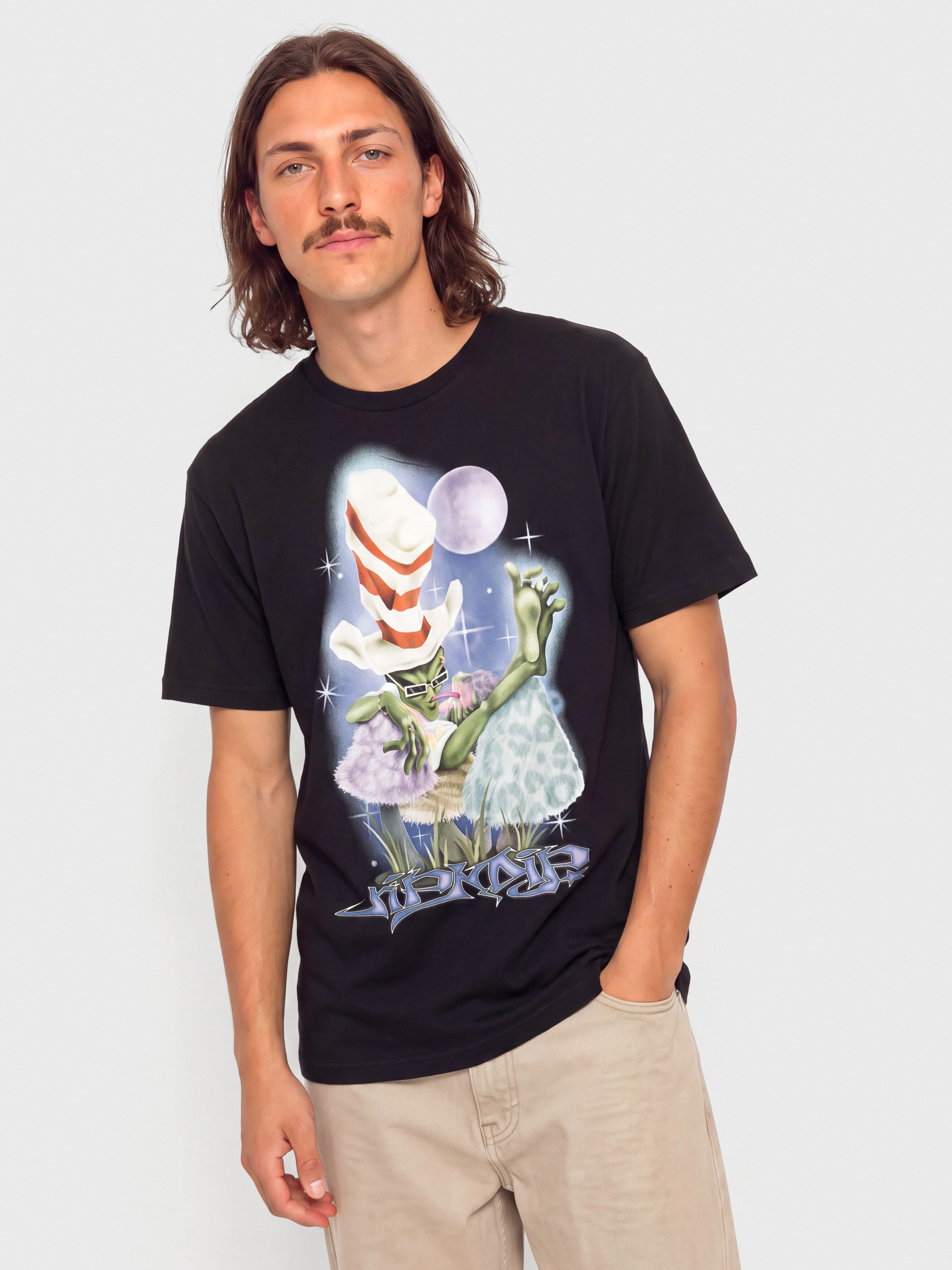 Tricou RipNDip Big Poe (black)