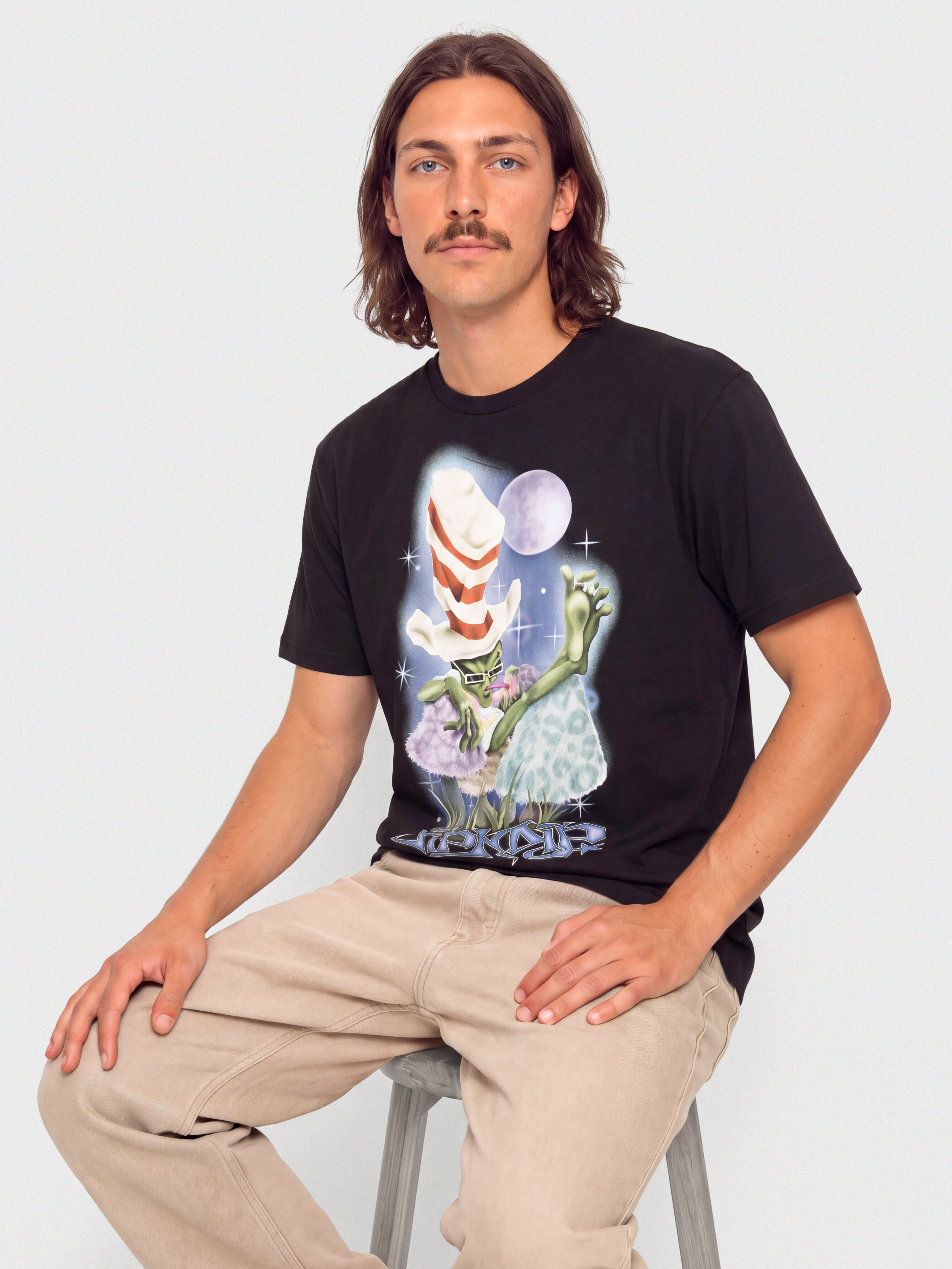 Tricou RipNDip Big Poe (black)