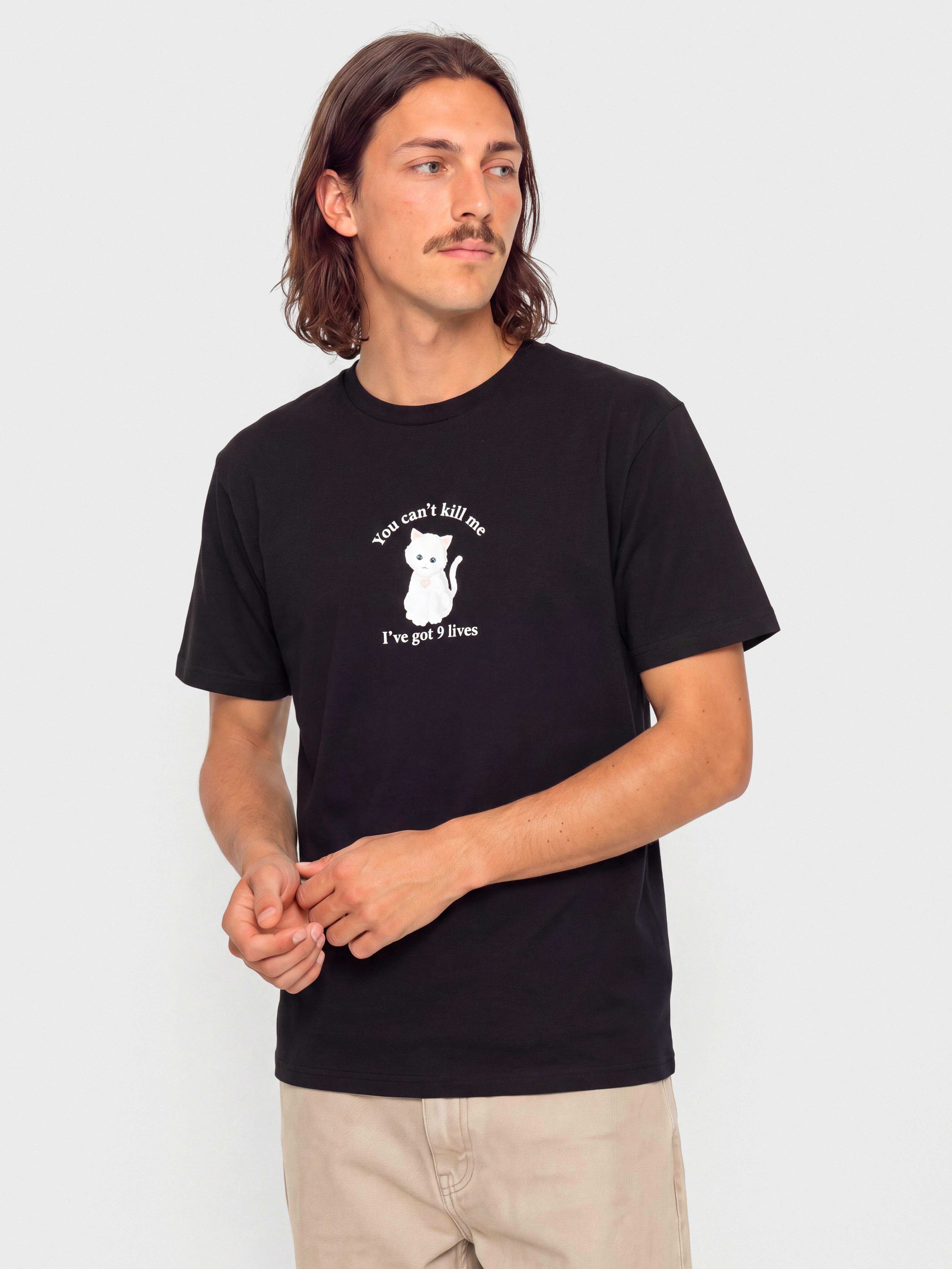 Tricou RipNDip 9 Lives (black)