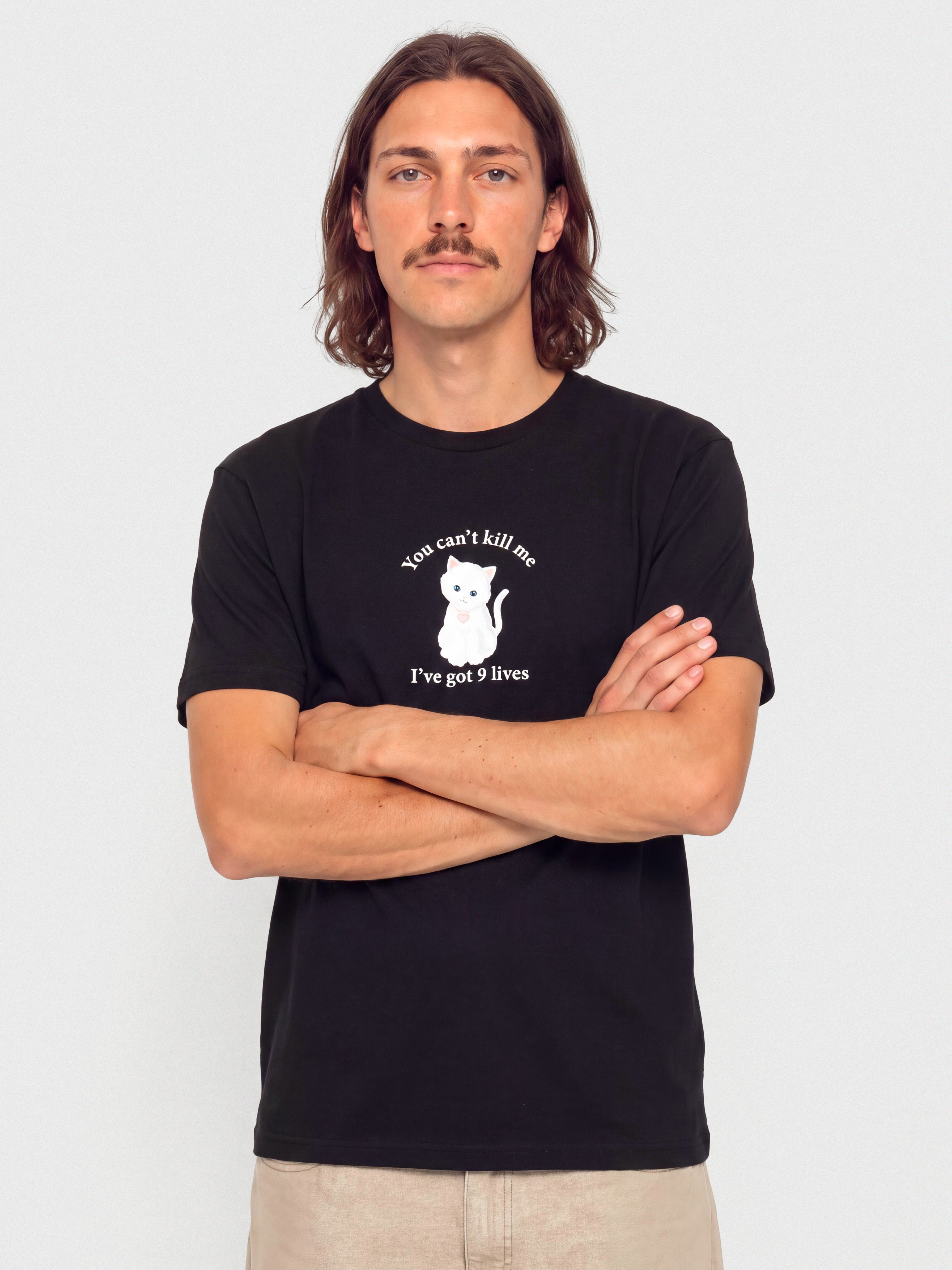 Tricou RipNDip 9 Lives (black)