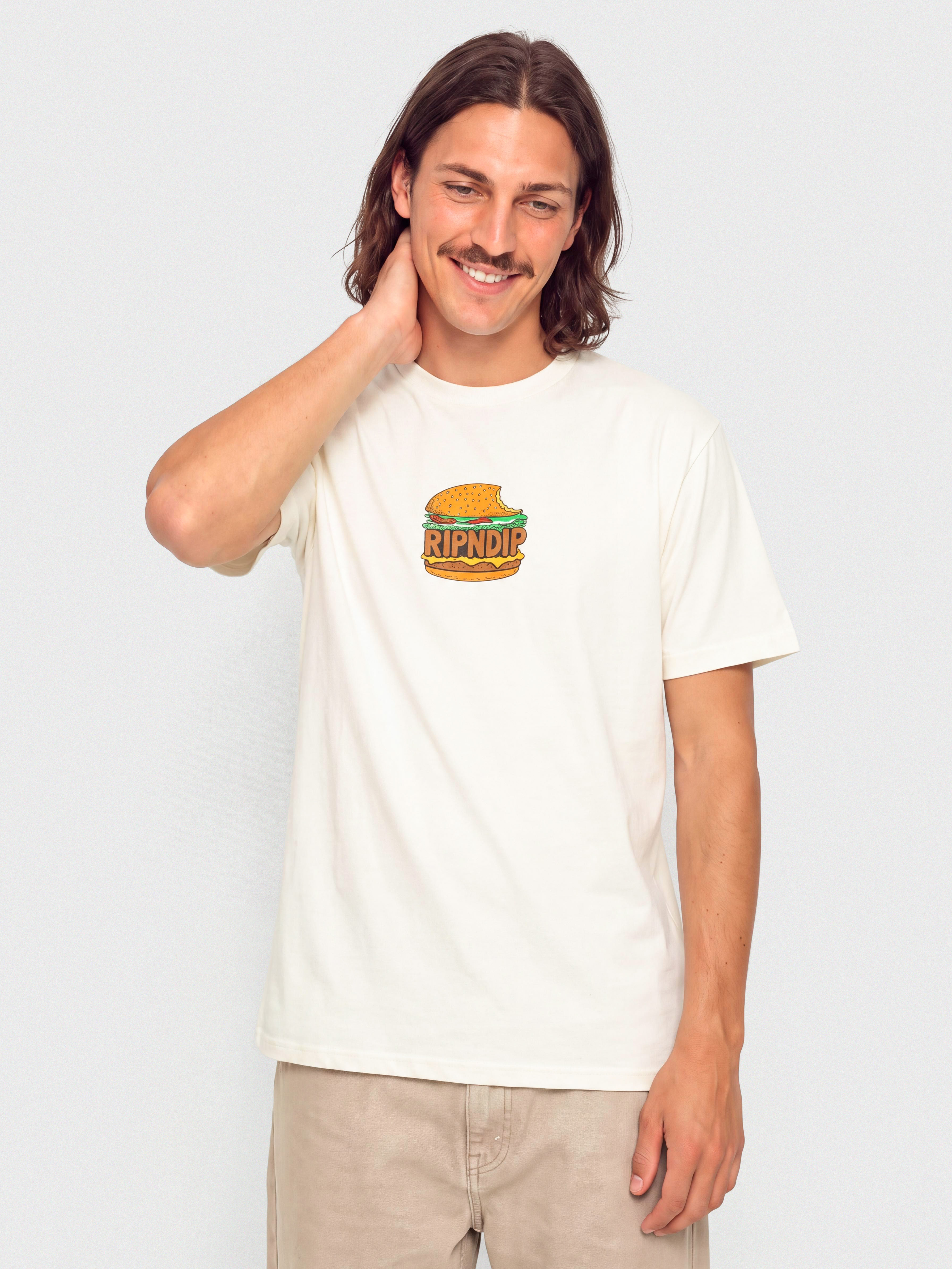 Tricou RipNDip Bite Me (bone)