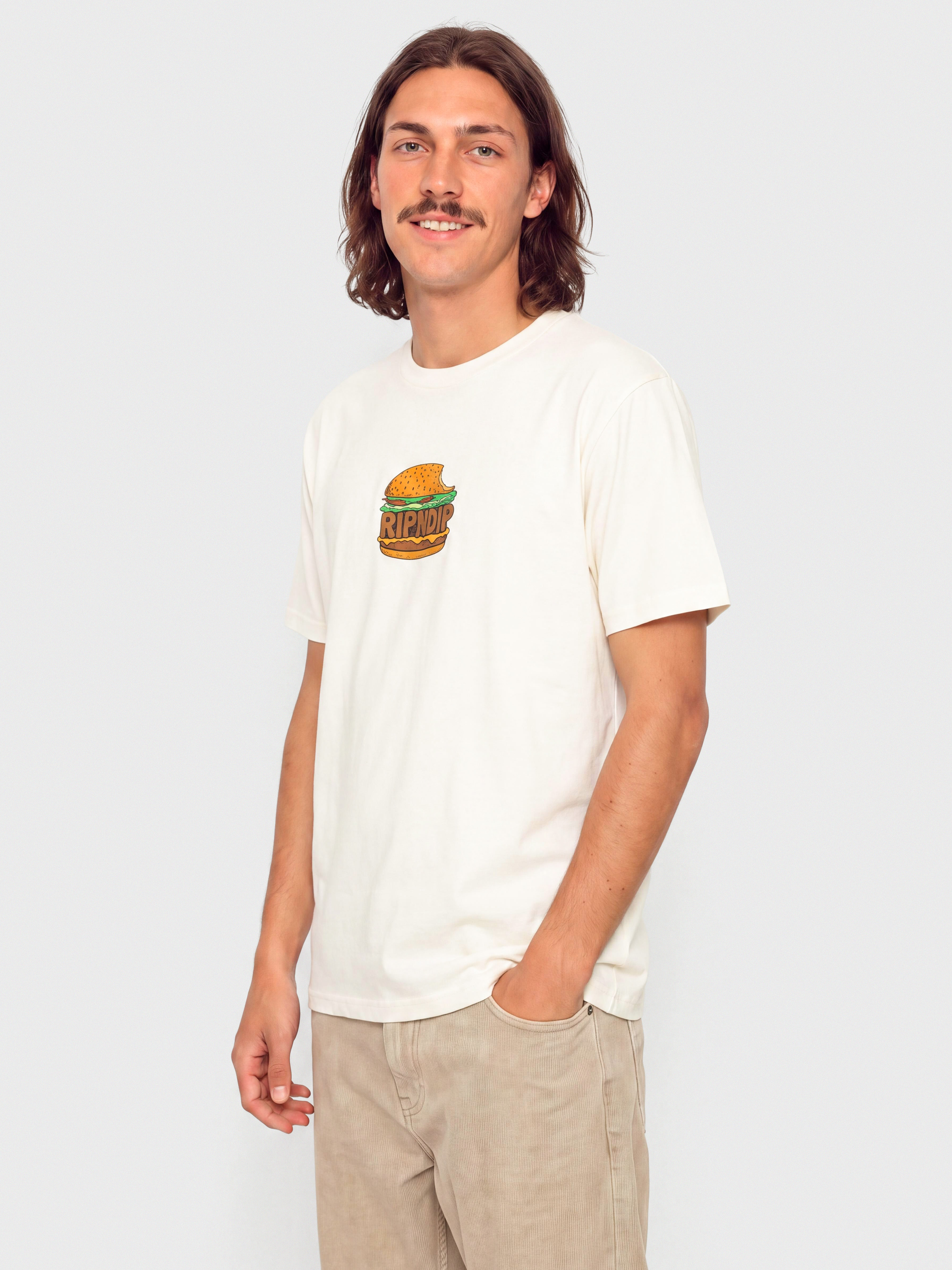 Tricou RipNDip Bite Me (bone)