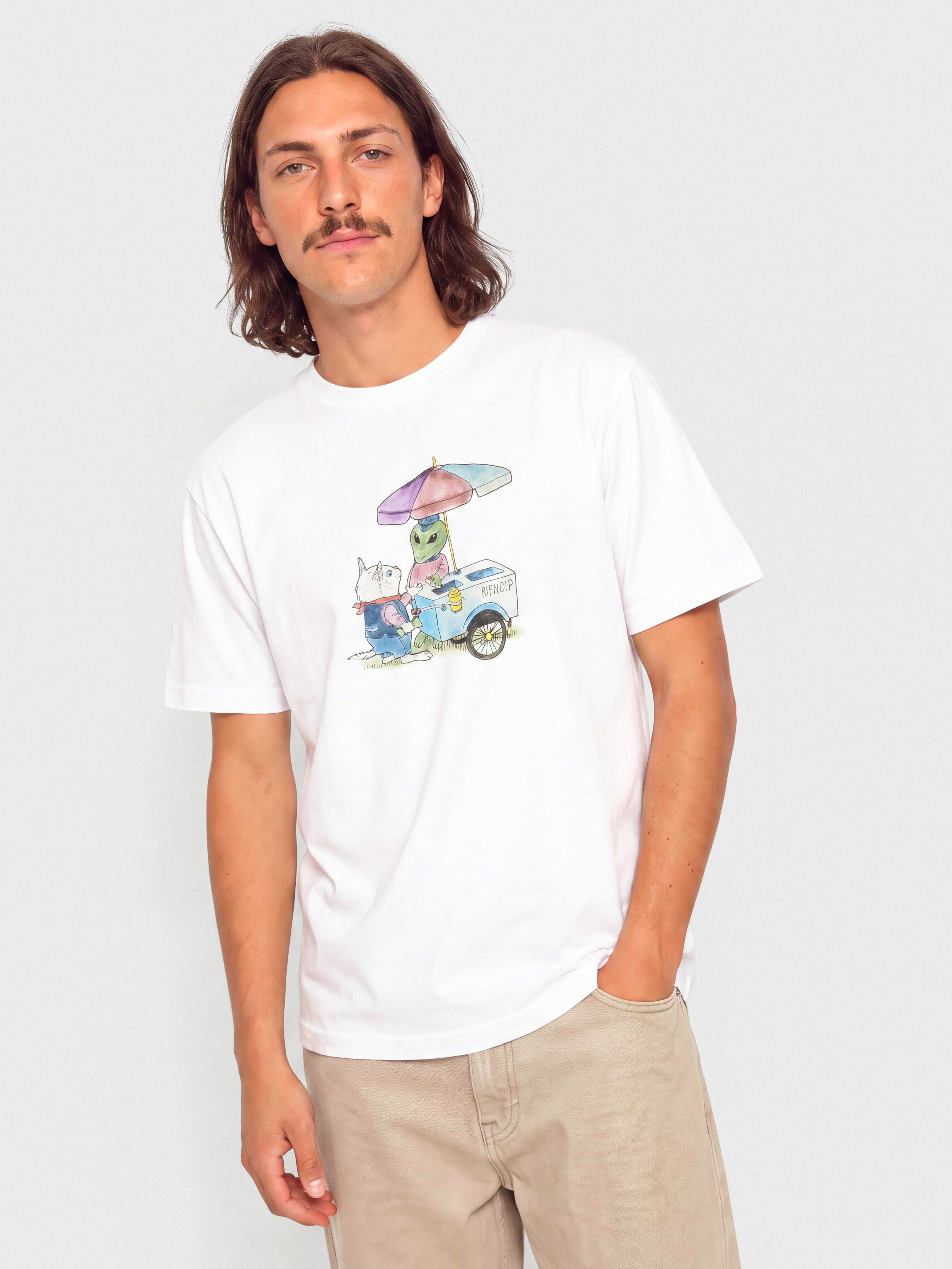 Tricou RipNDip Nerm Frios (white)
