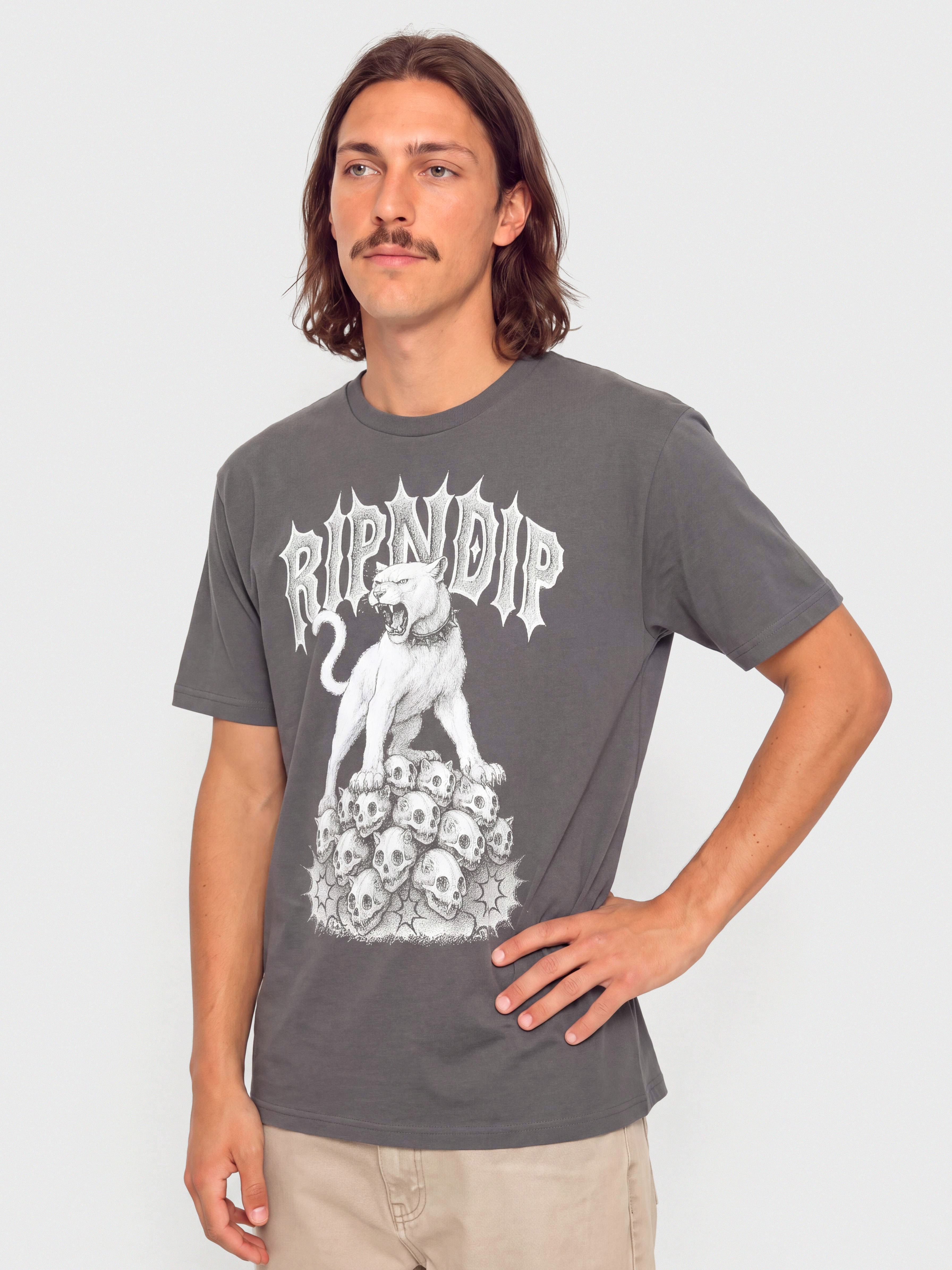 Tricou RipNDip Wasteland (charcoal)