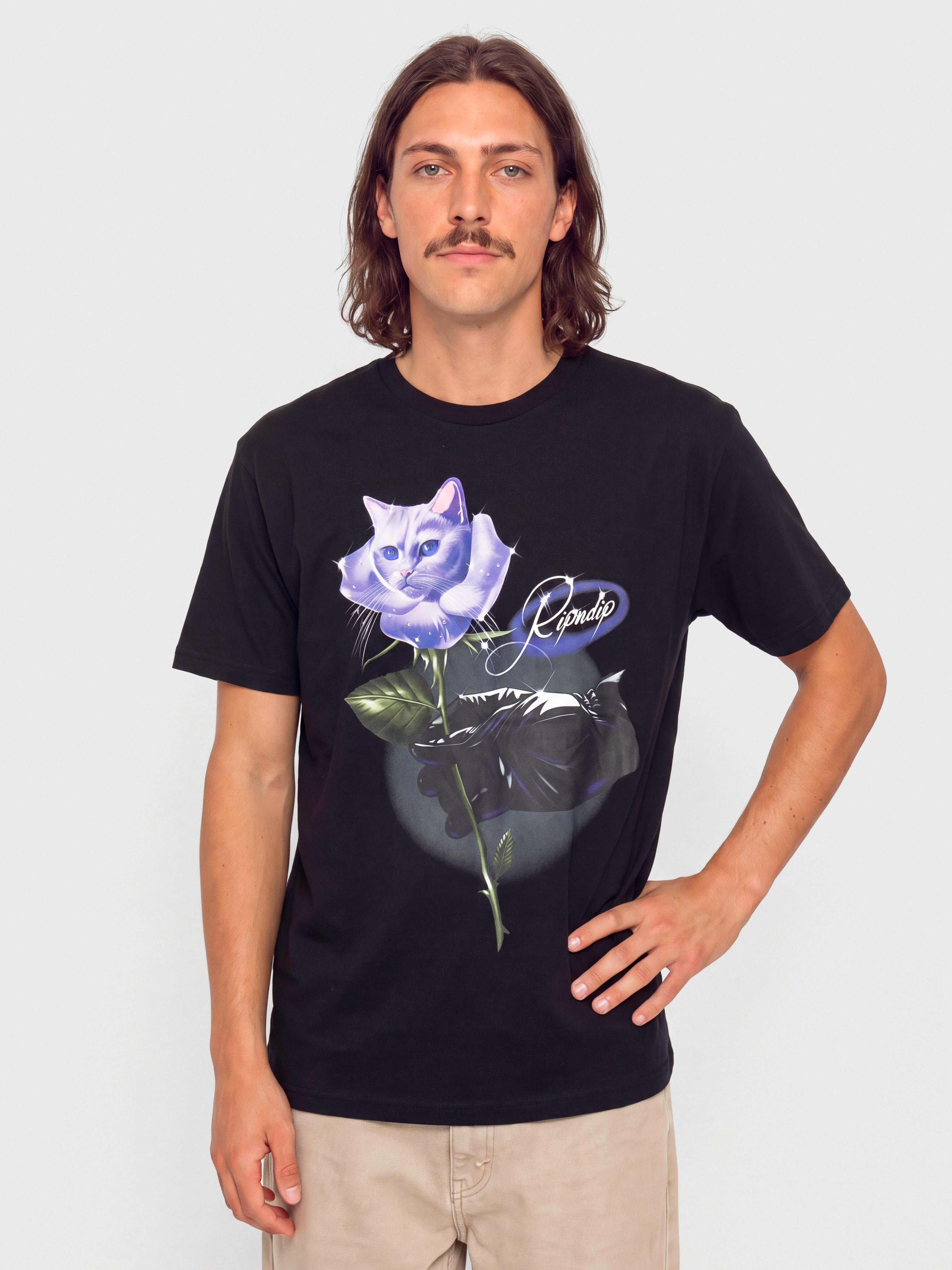Tricou RipNDip Rose (black)