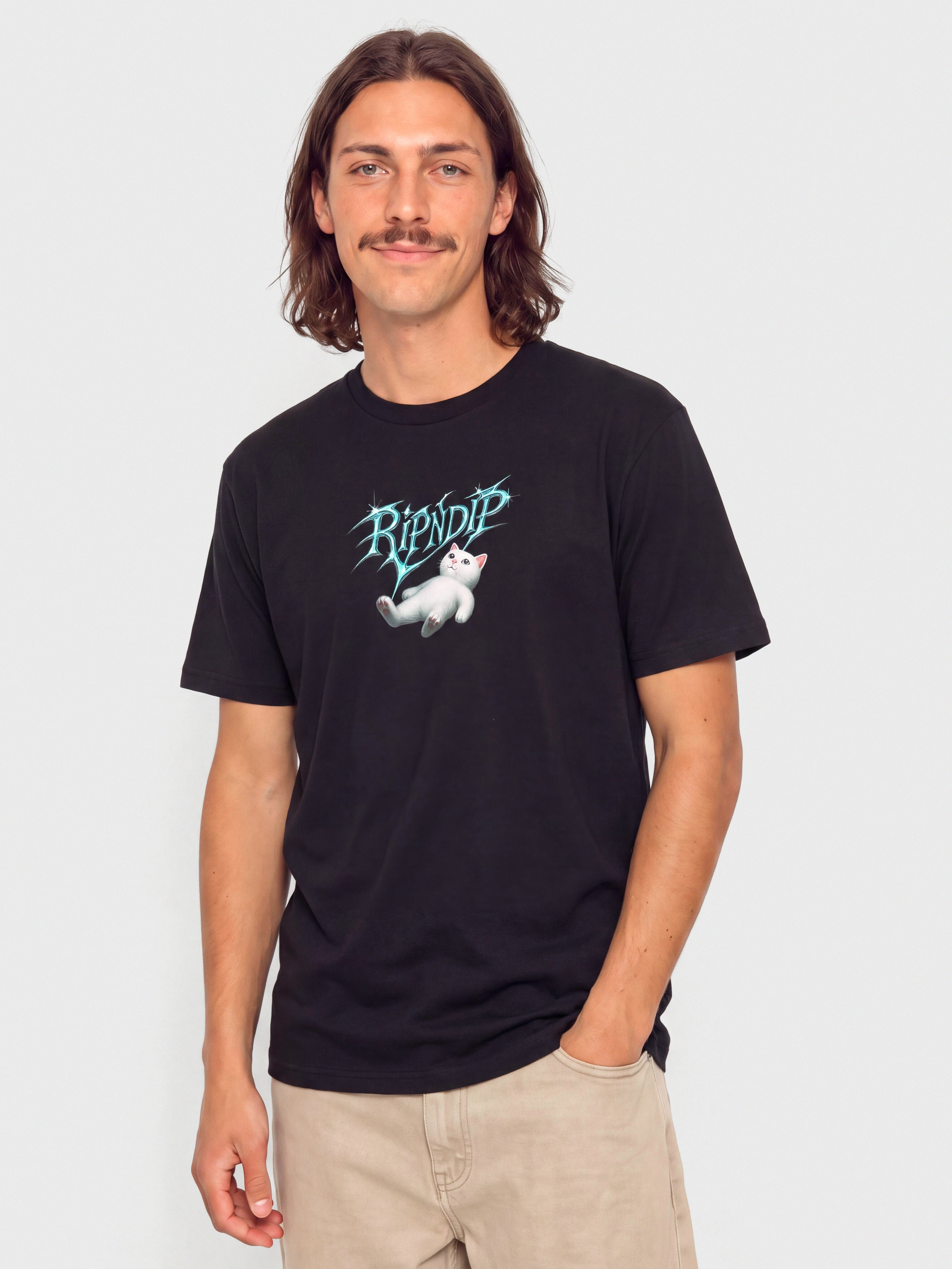 Tricou RipNDip Space Vision (black wash)