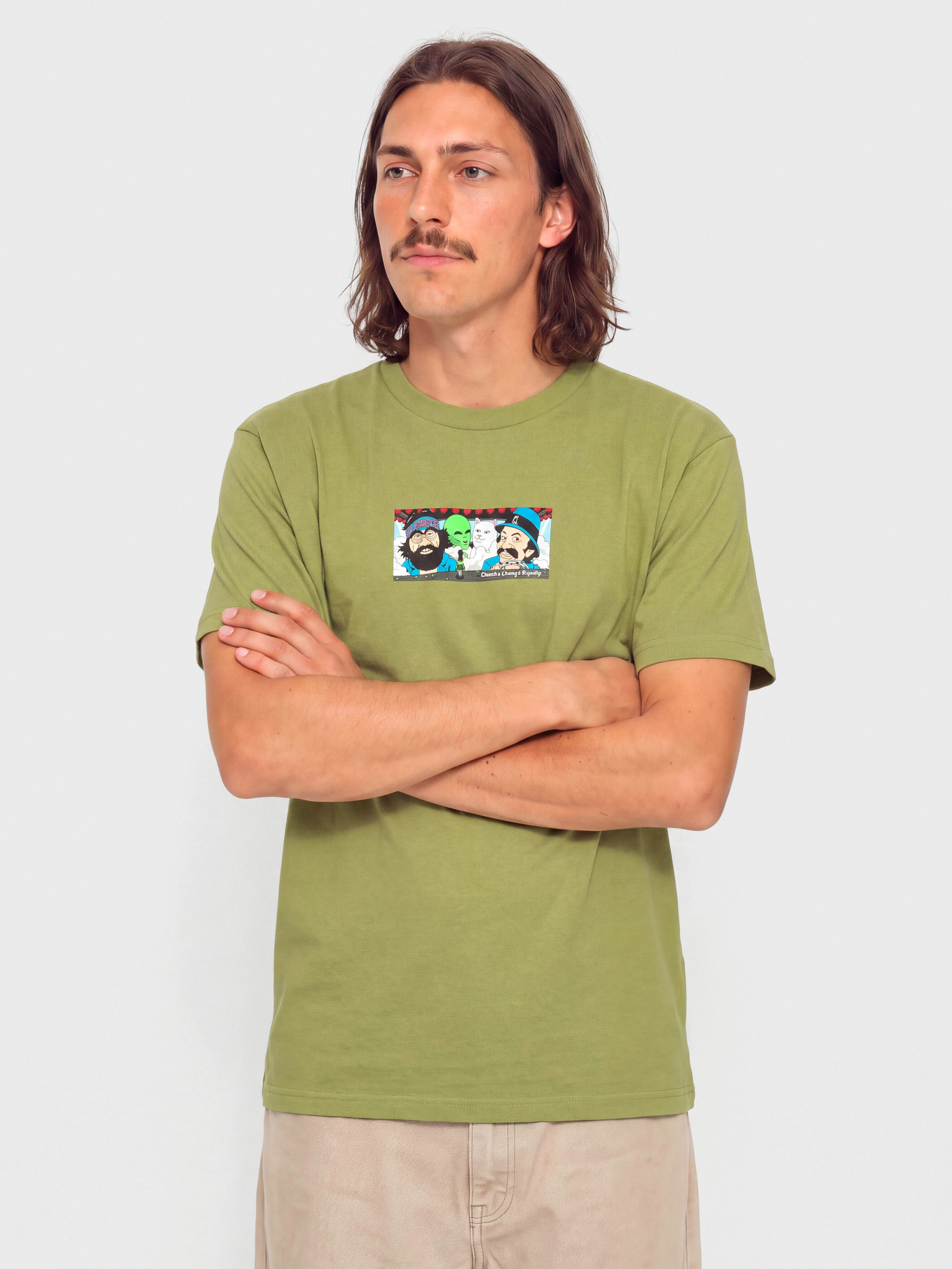 Tricou RipNDip Riders (light forest)