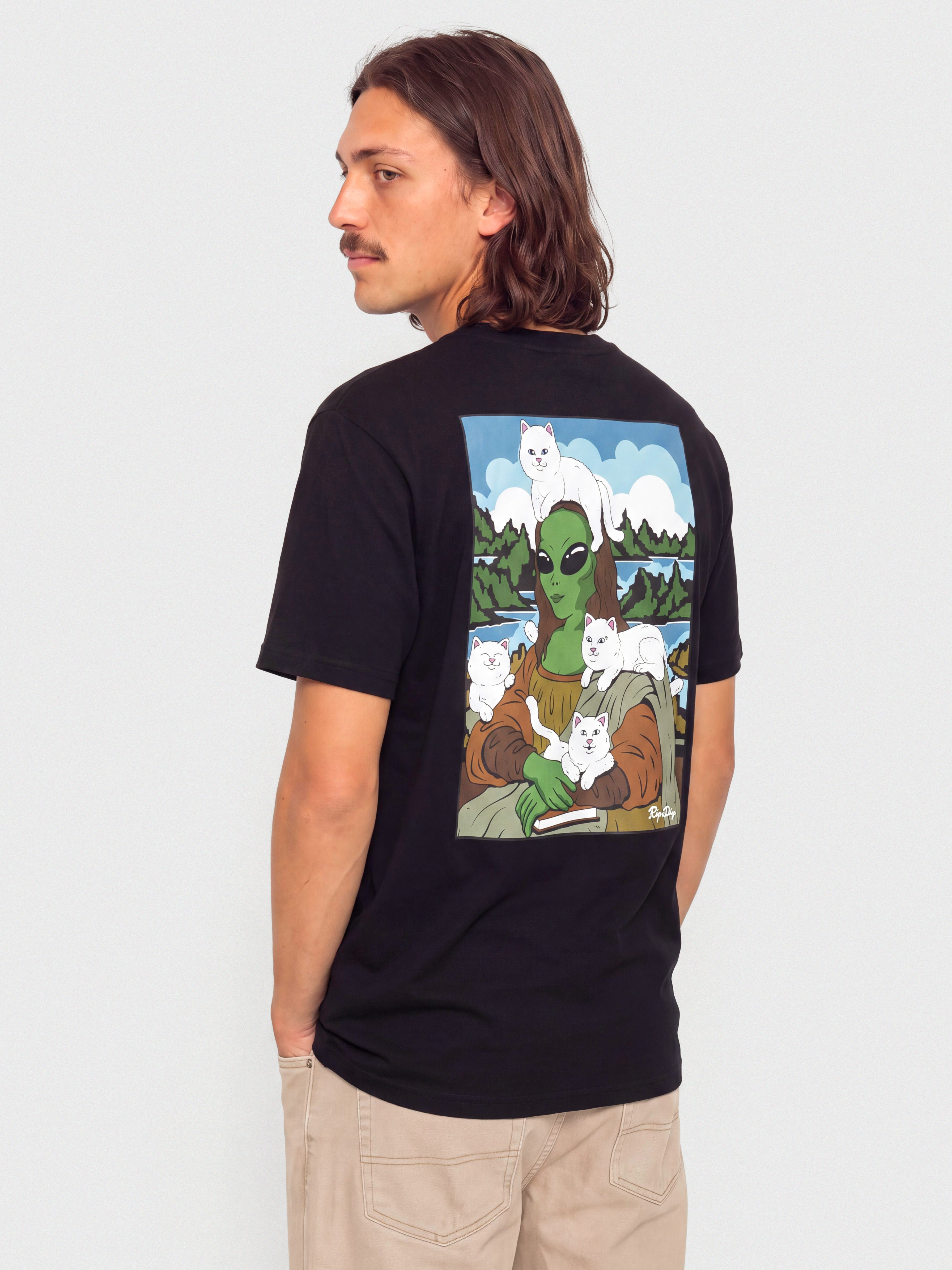 Tricou RipNDip Here All Along (black)