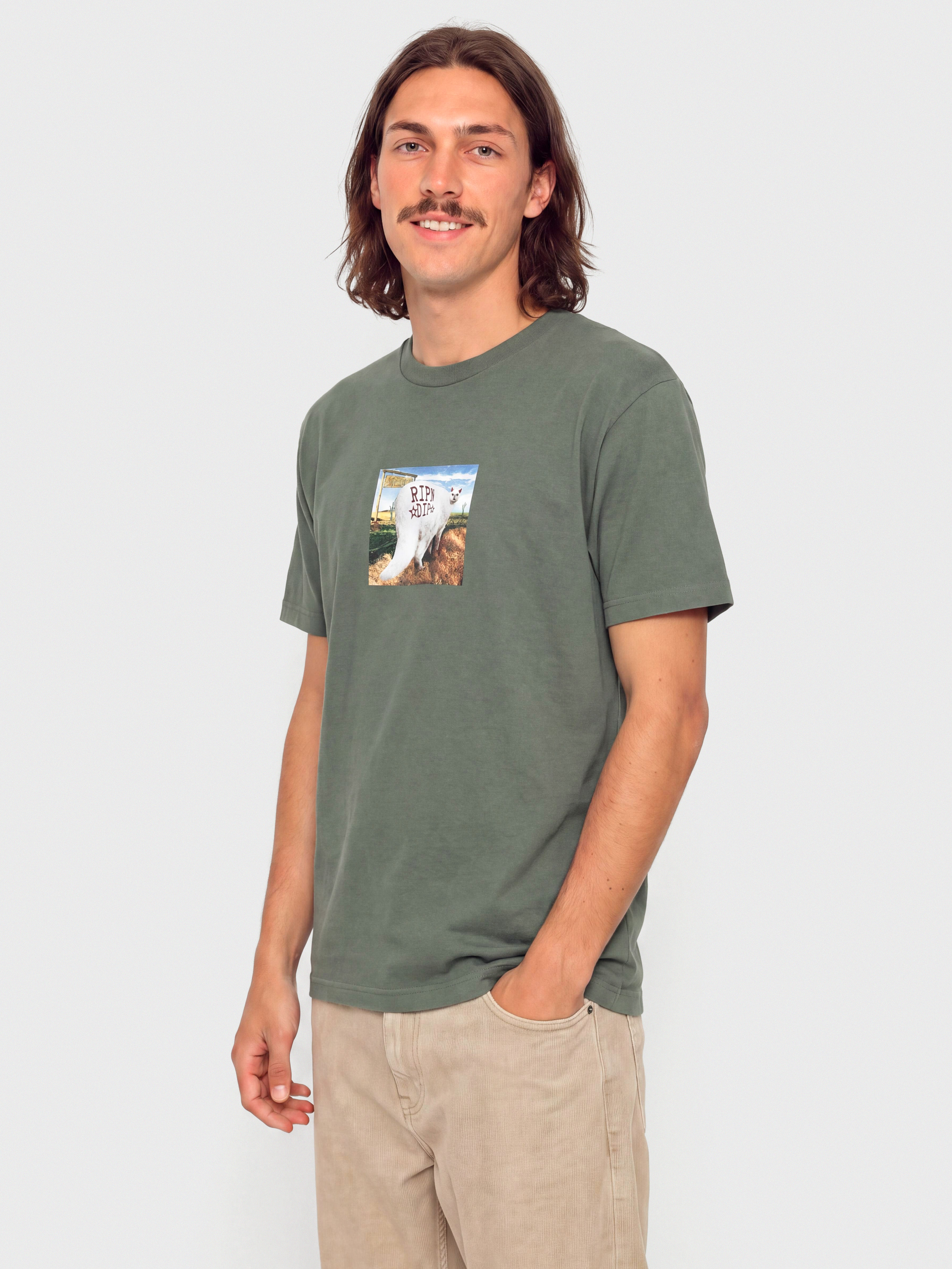 Tricou RipNDip Rowdy Howdy (charcoal)