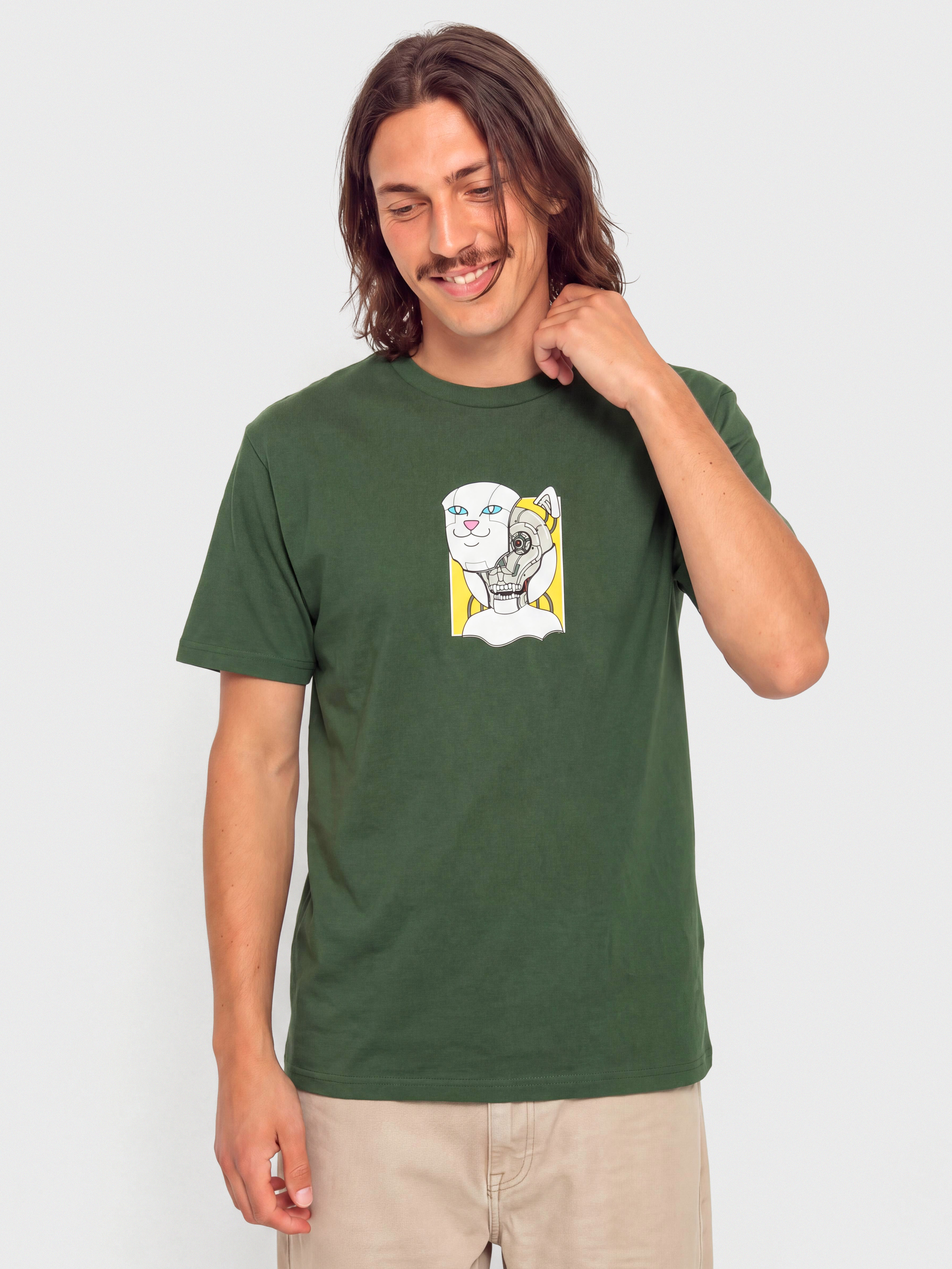 Tricou RipNDip Plugged In (dark forest)
