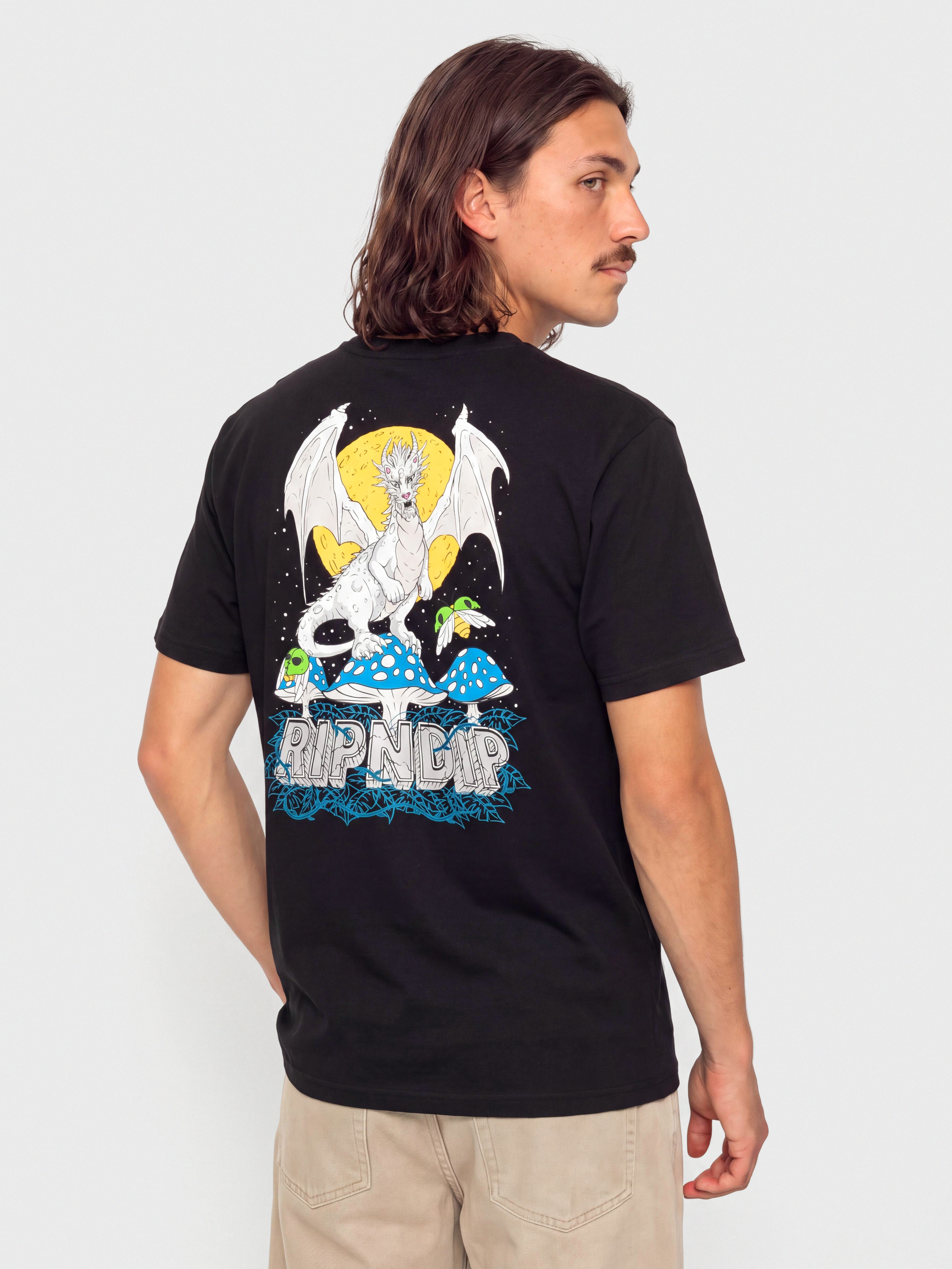 Tricou RipNDip Colossus (black wash)