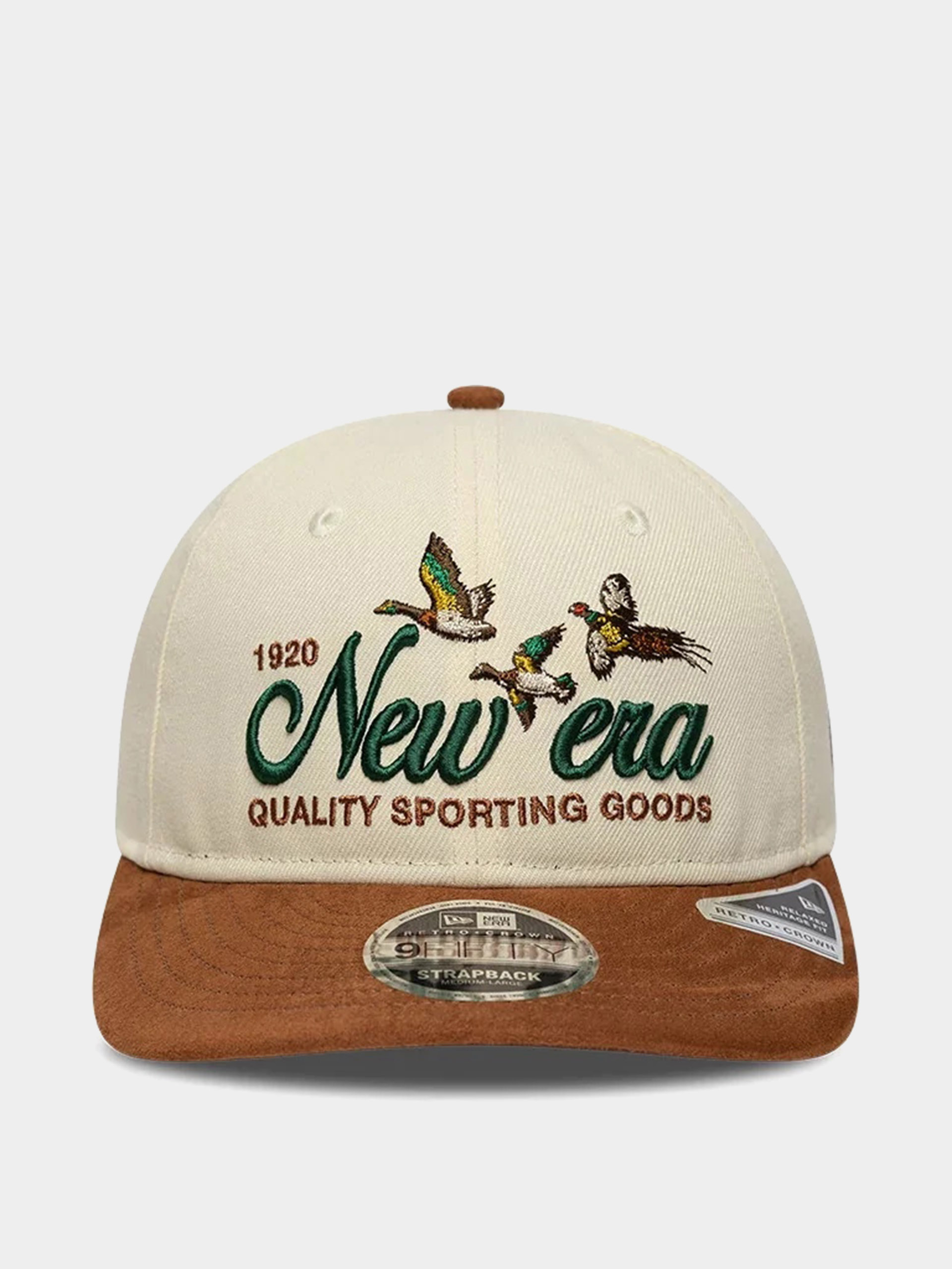 Șapcă New Era Suede Pc 9Fifty Rc (light cream/brown)