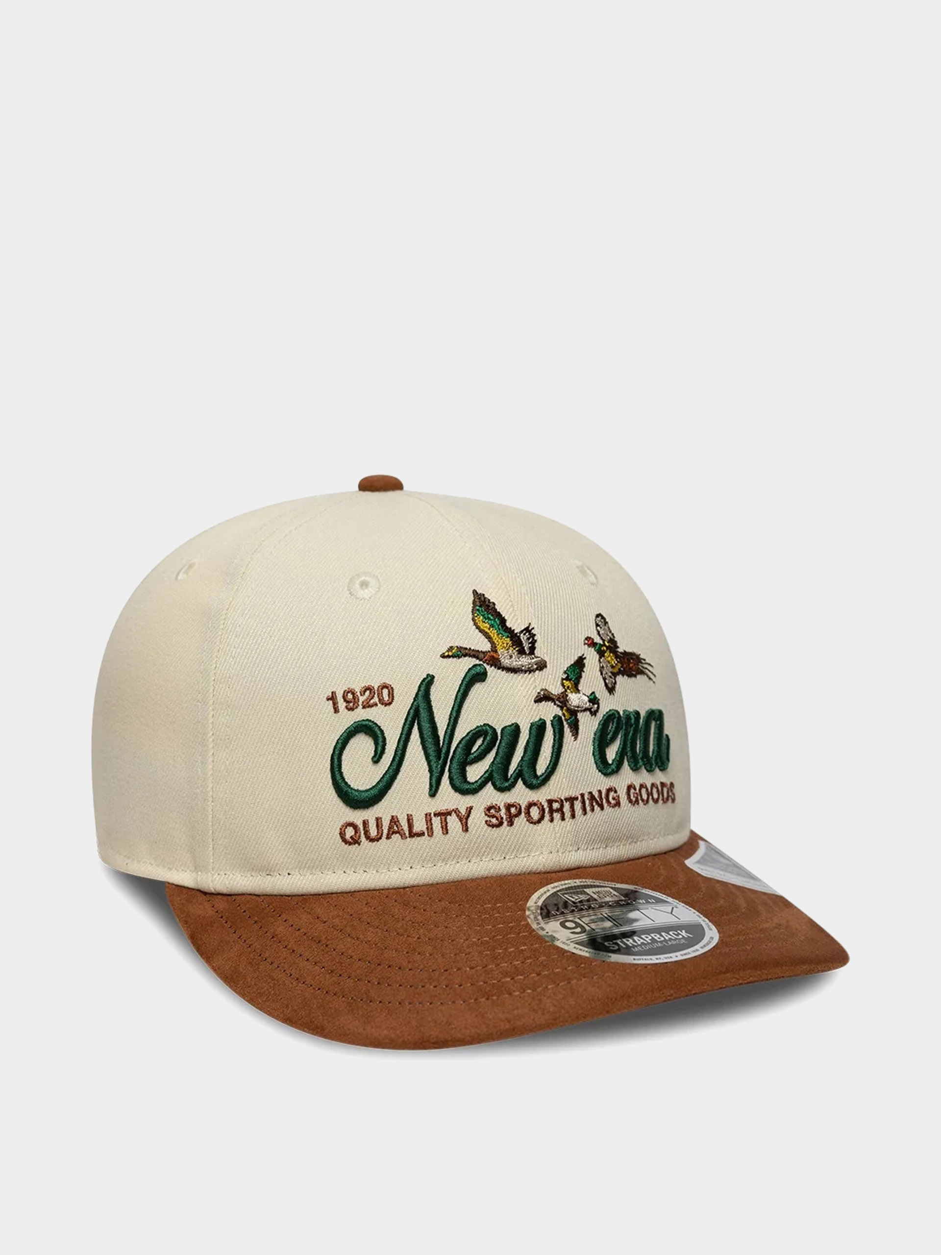 Șapcă New Era Suede Pc 9Fifty Rc (light cream/brown)