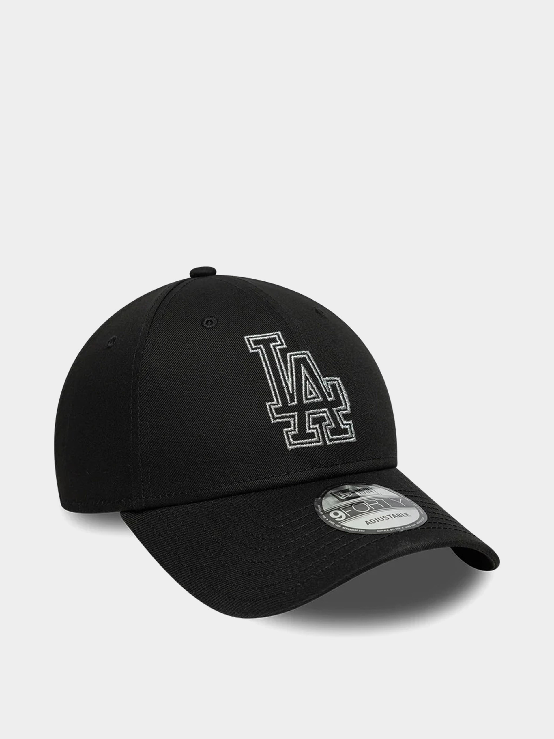 Șapcă New Era Metallic Outline 9Forty Los Angeles Dodgers (black)
