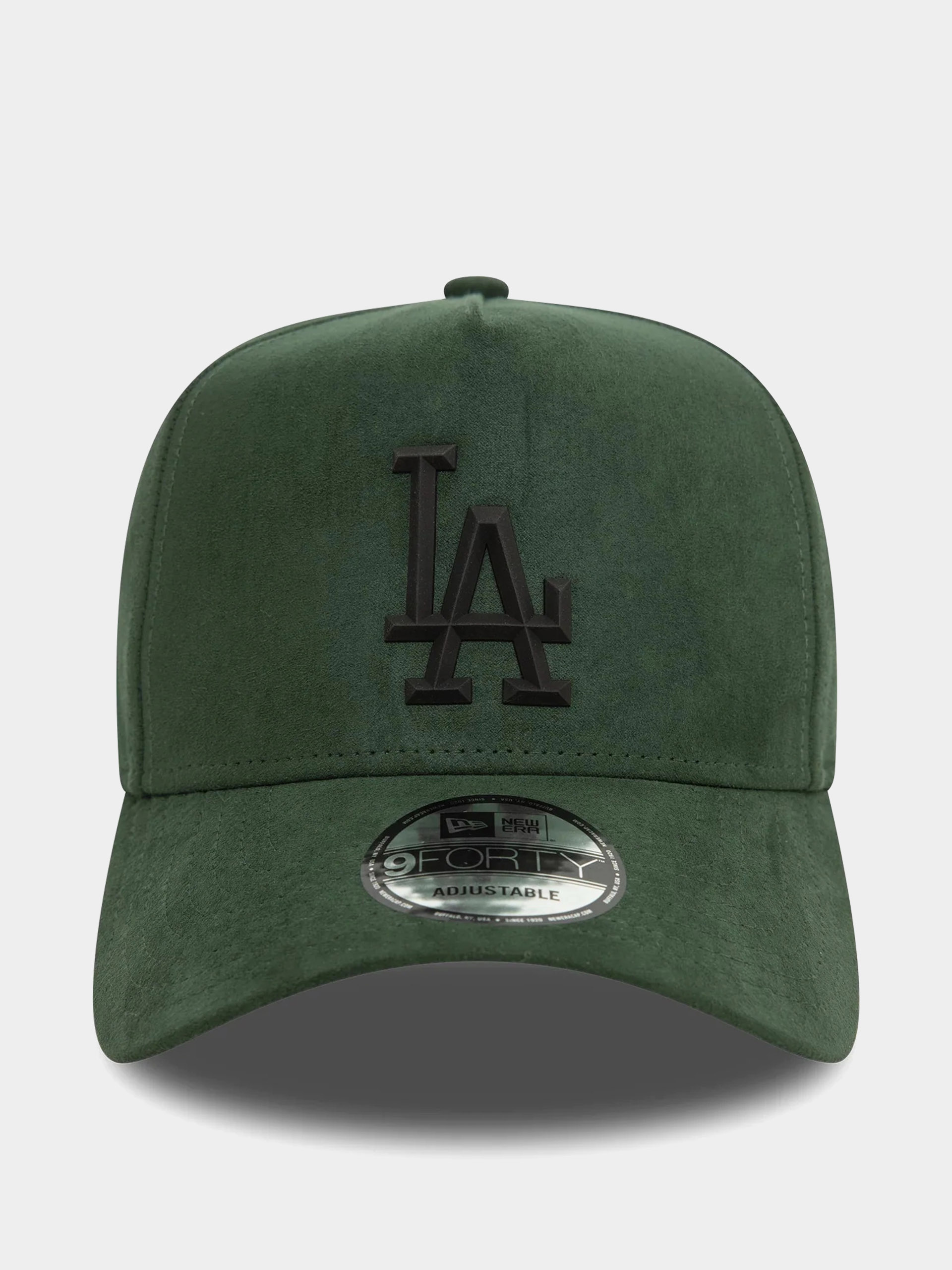 Șapcă New Era Faux Suede E Frame La Dodgers (green)