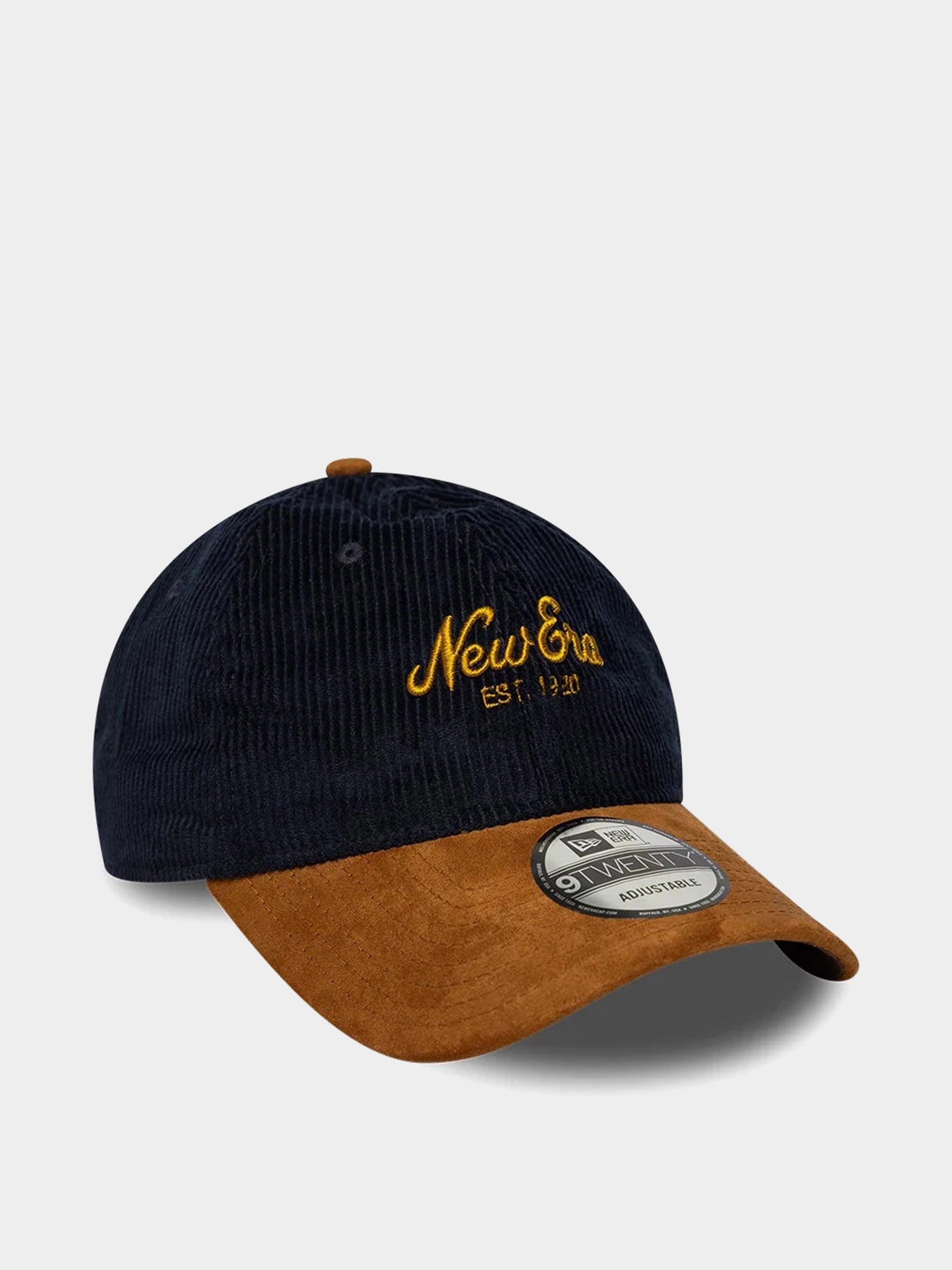 Șapcă New Era Cord Mix 9Twenty (navy/brown)