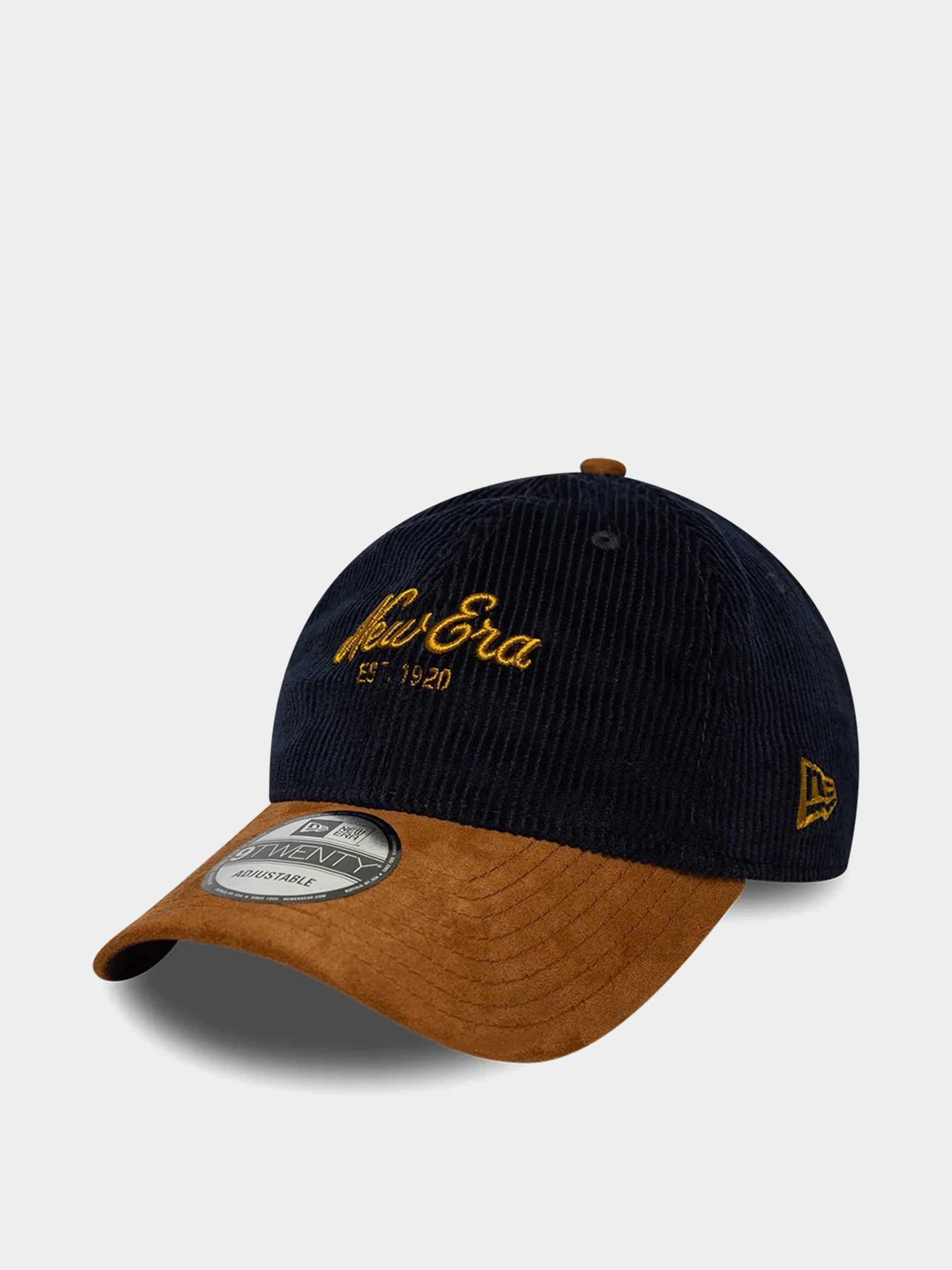 u0218apcu0103 New Era Cord Mix 9Twenty (navy/brown)