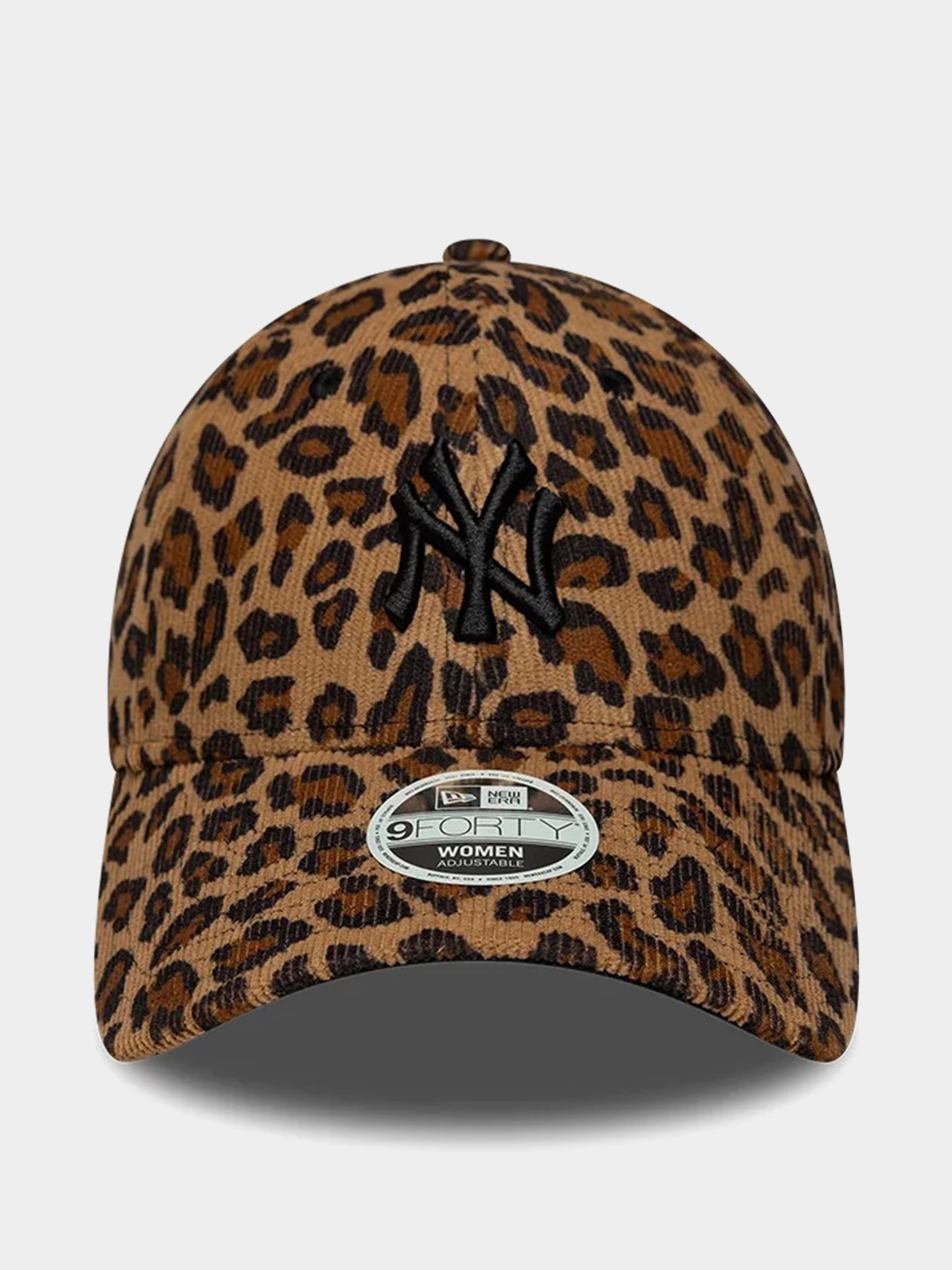 Șapcă New Era Leopard Cord 9Forty New York Yankees Wmn (leo brown)