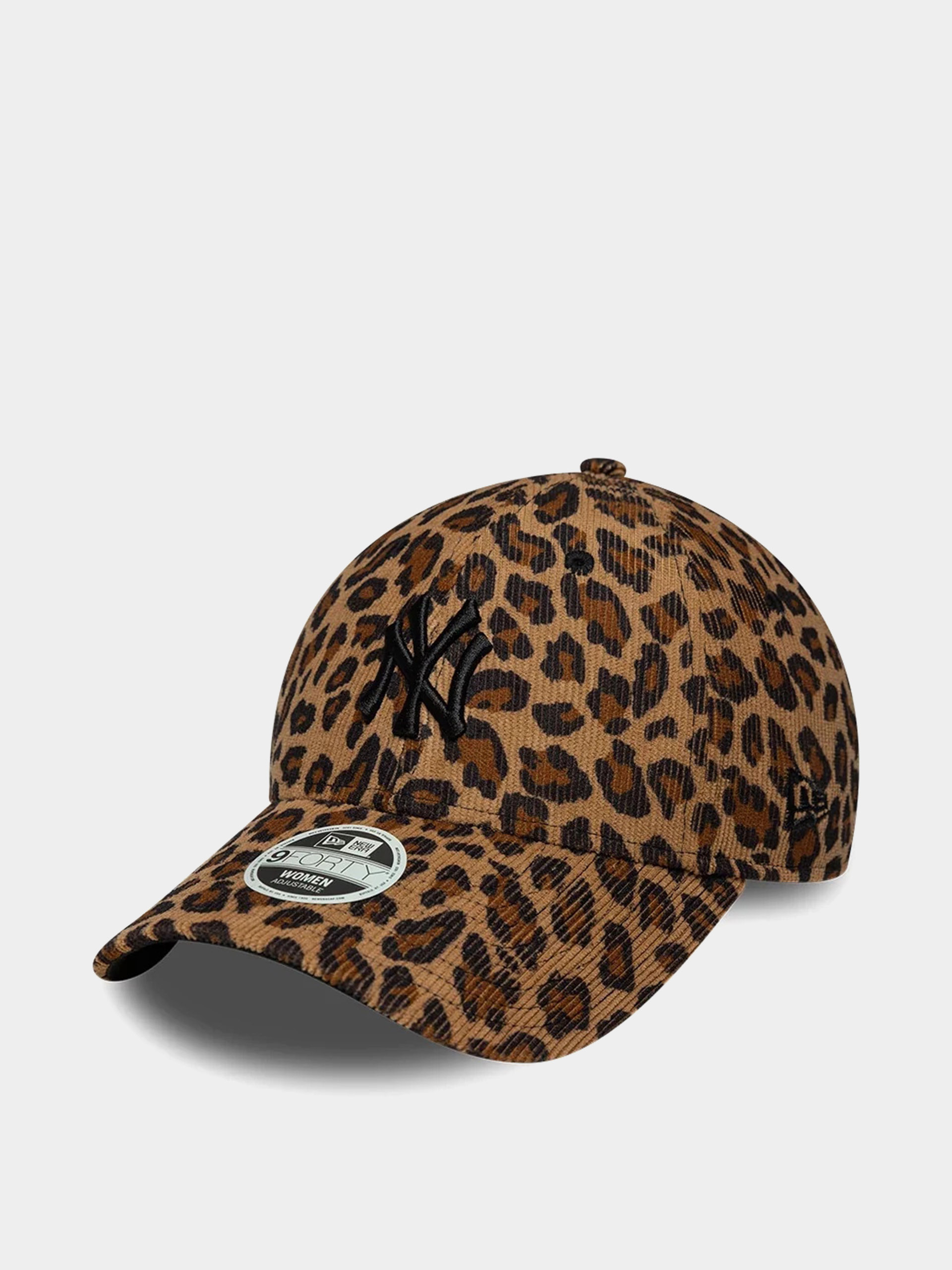 Șapcă New Era Leopard Cord 9Forty New York Yankees Wmn