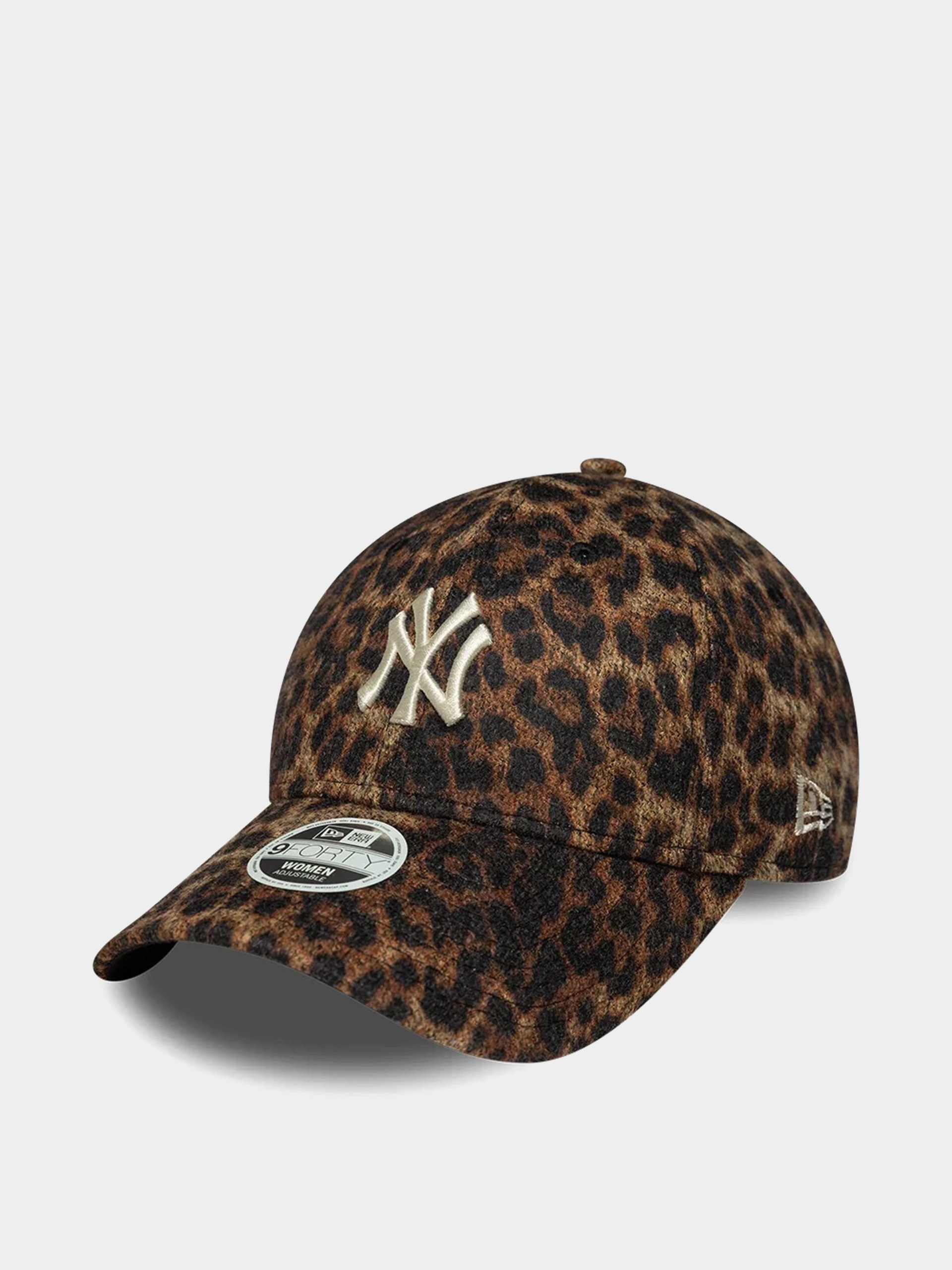 Șapcă New Era Cosy Leopard 9Forty New York Yankees Wmn (dark leo)