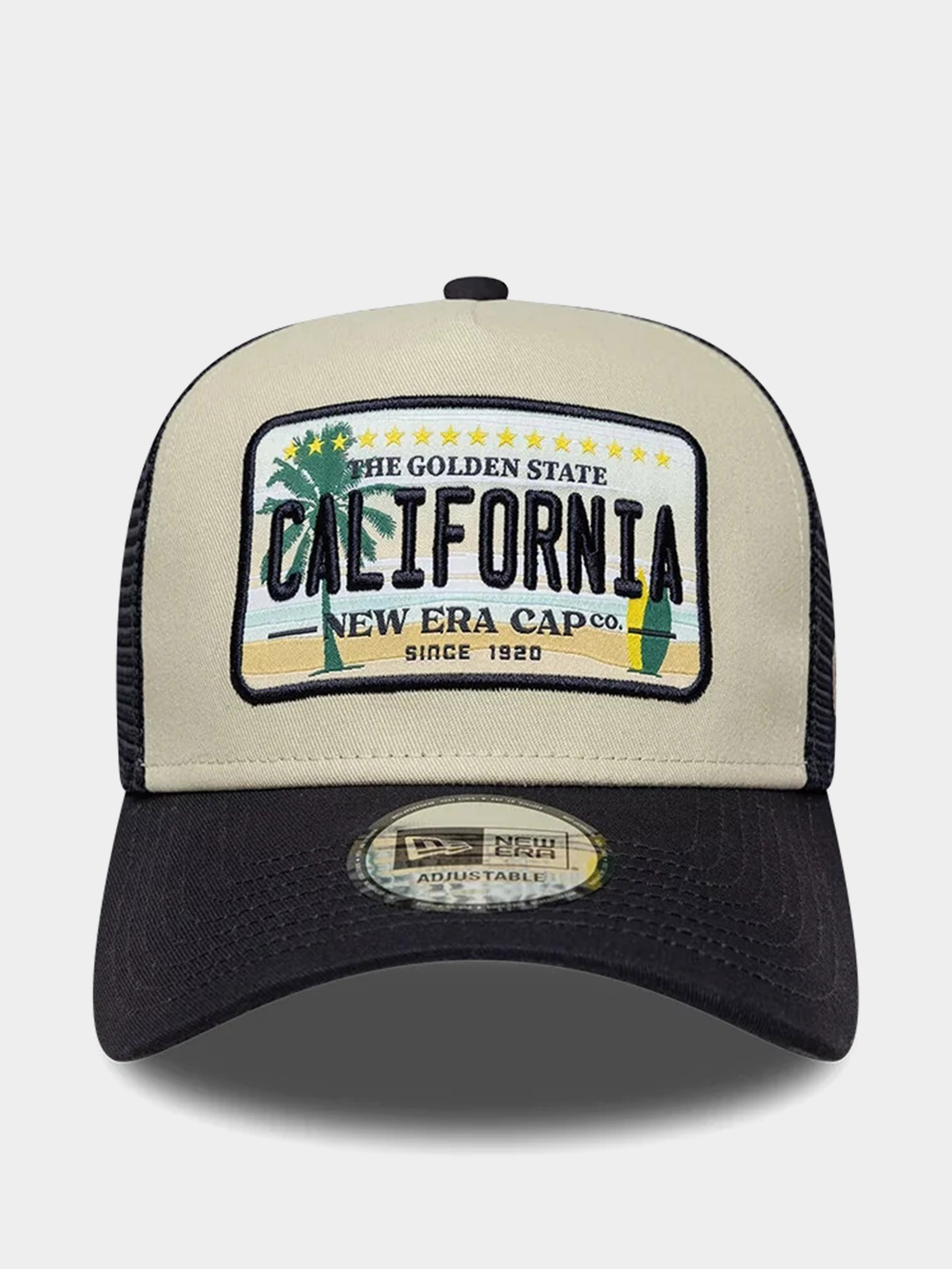 Șapcă New Era Licence Plate Trucker (navy/stone)